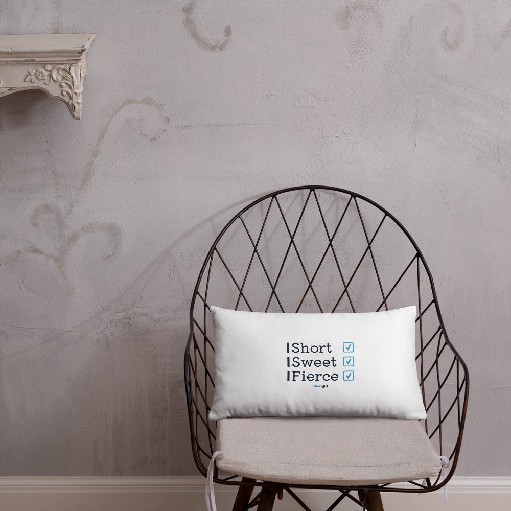 Basic Pillow - Short, Sweet, Fierce