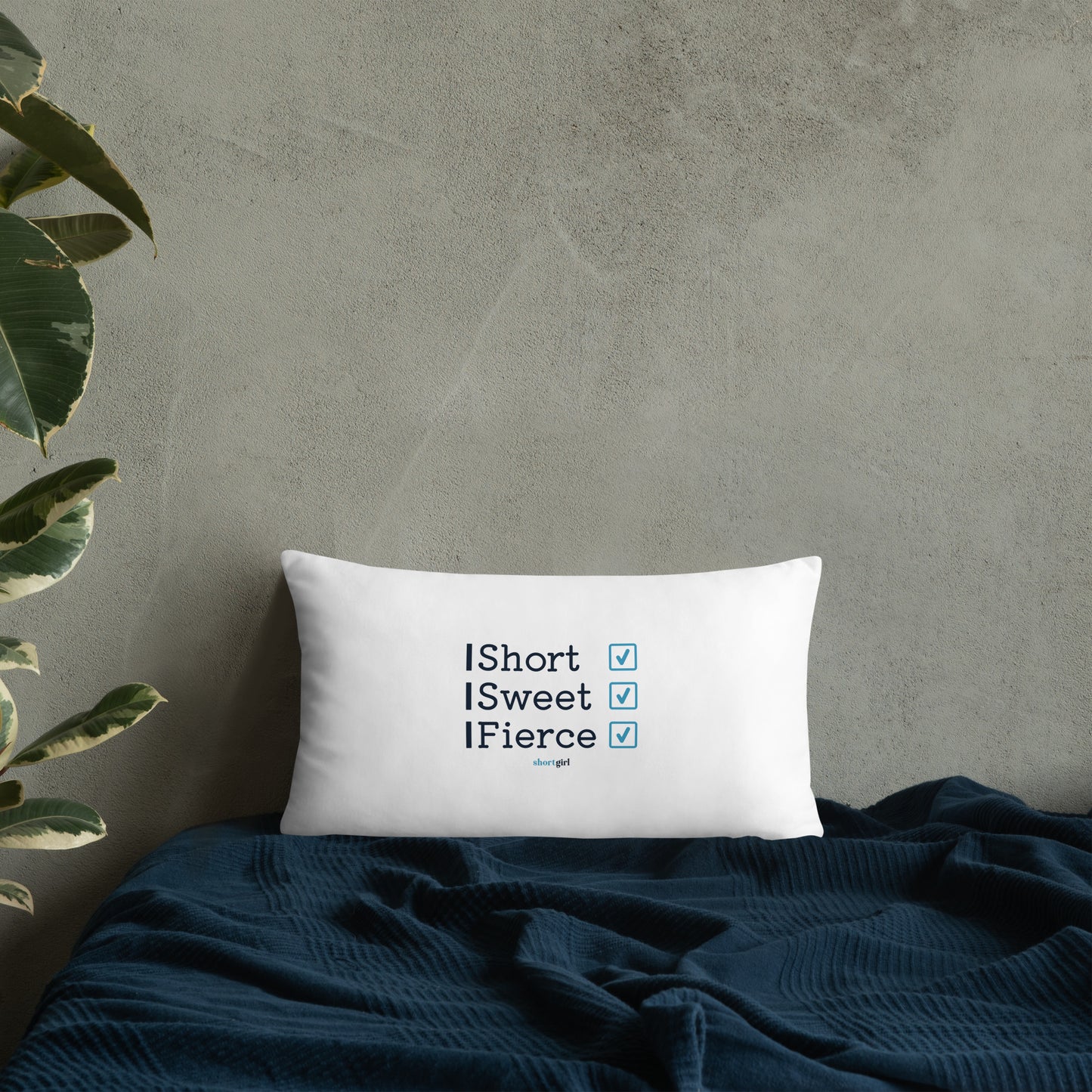 Basic Pillow - Short, Sweet, Fierce