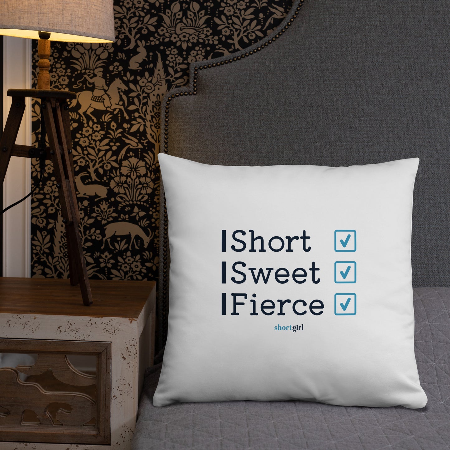 Basic Pillow - Short, Sweet, Fierce