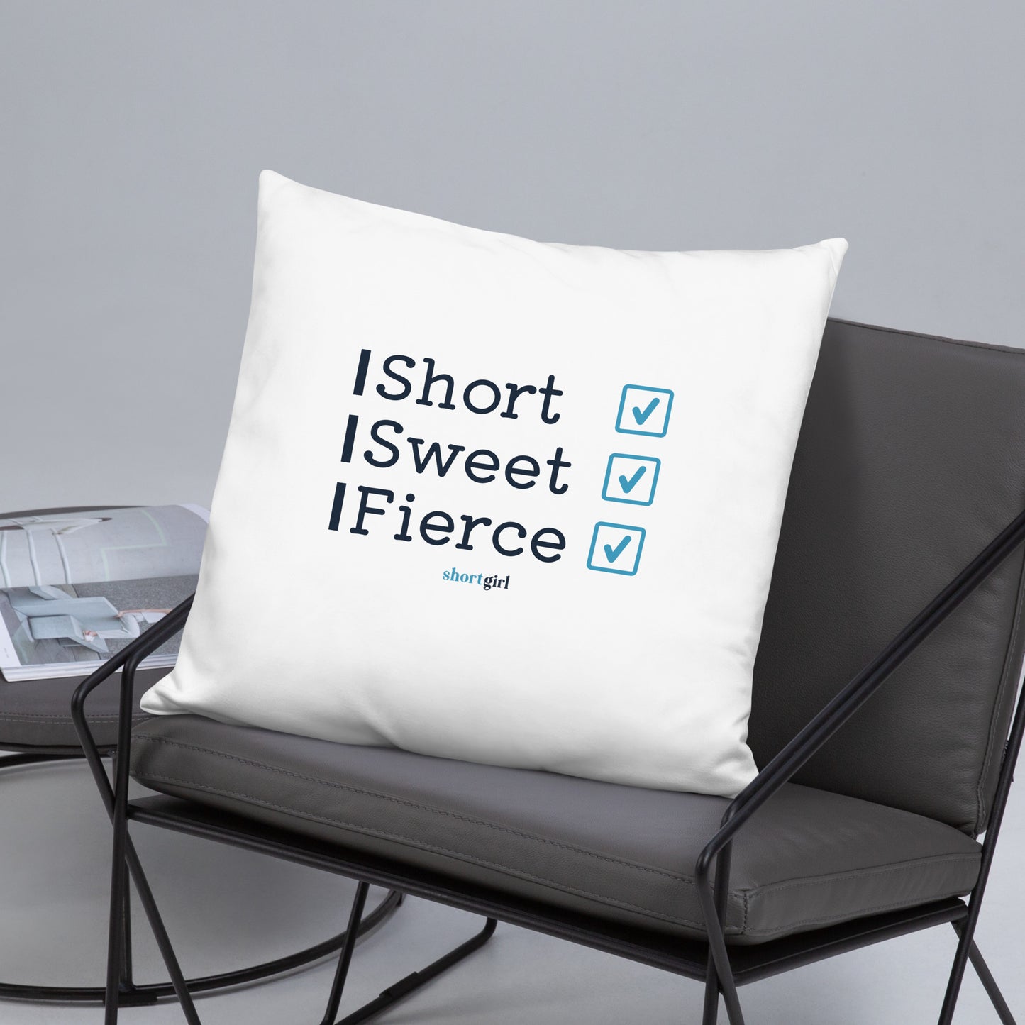 Basic Pillow - Short, Sweet, Fierce