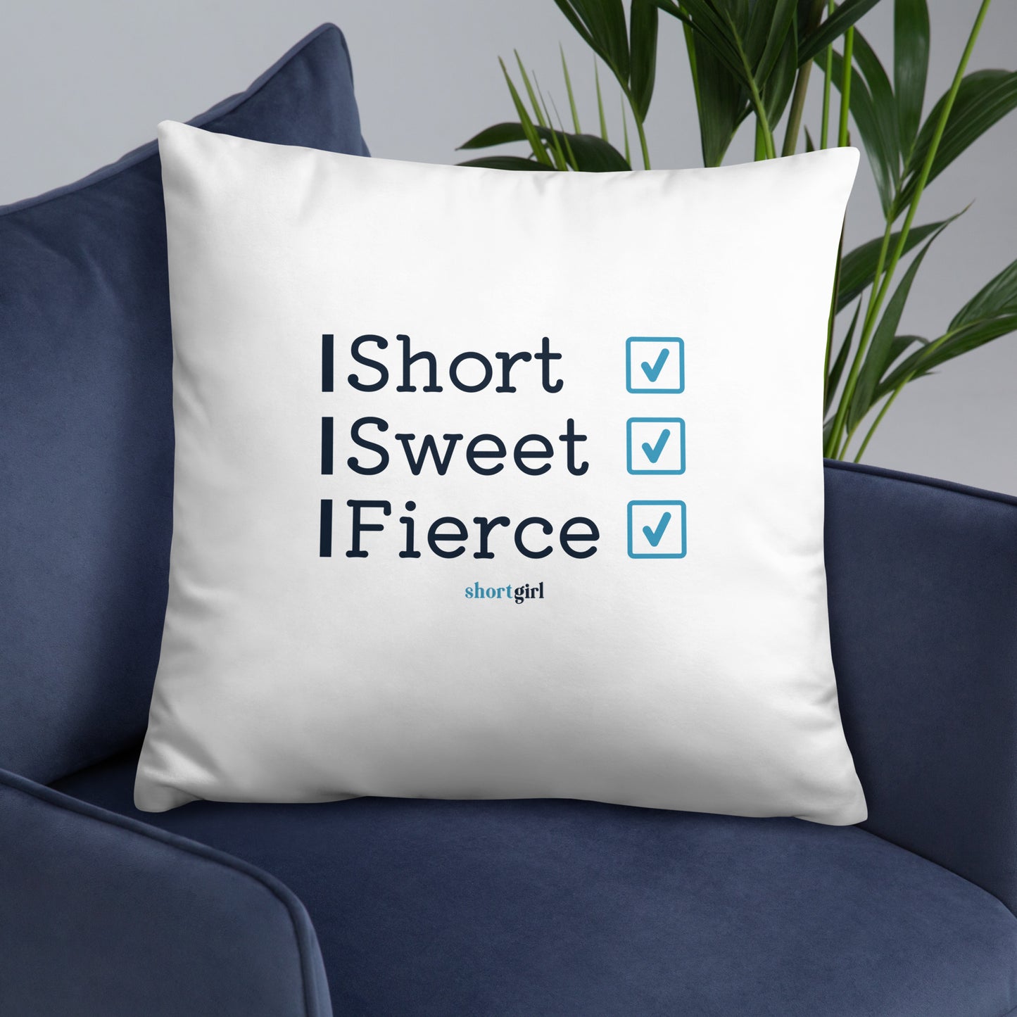 Basic Pillow - Short, Sweet, Fierce
