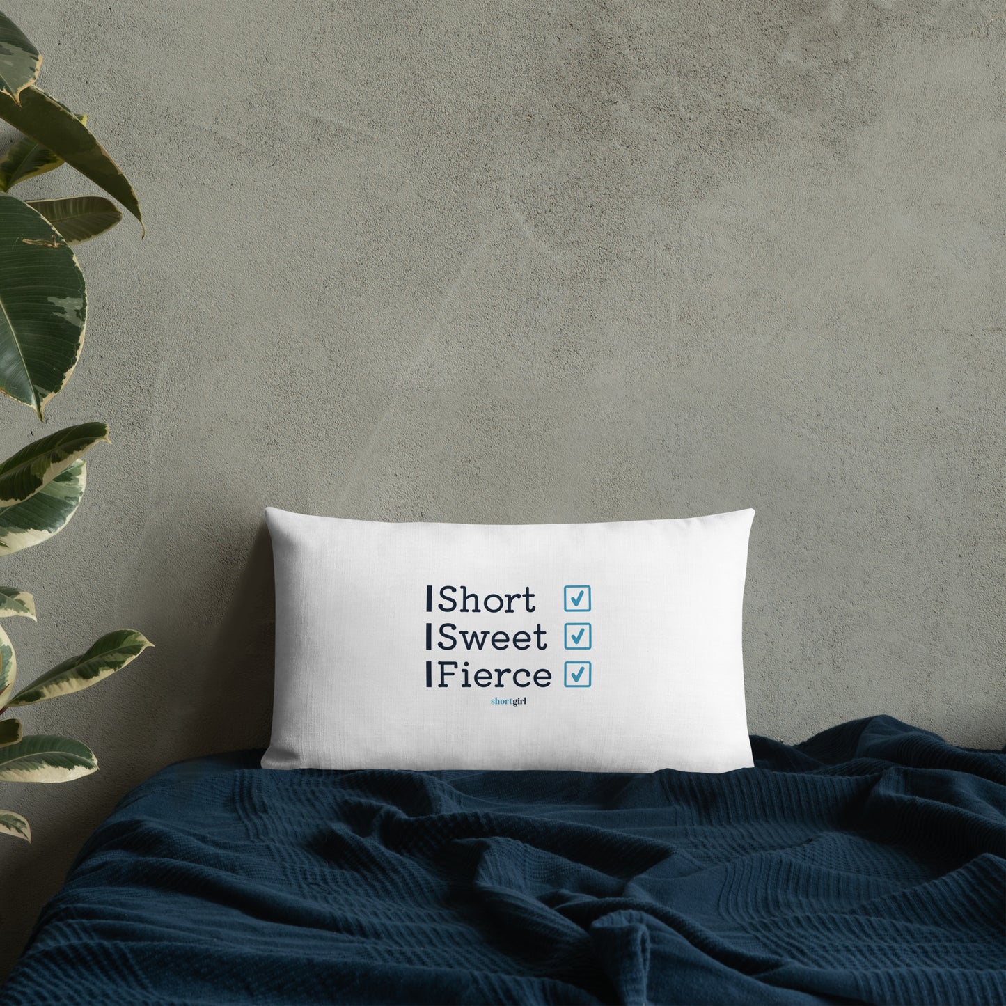 Premium Pillow - Short, Sweet, Fierce