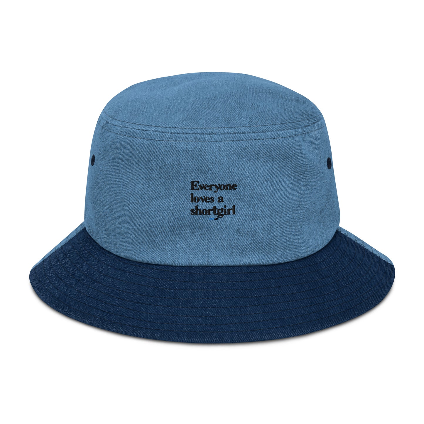 Denim bucket hat - Everyone loves a shortgirl
