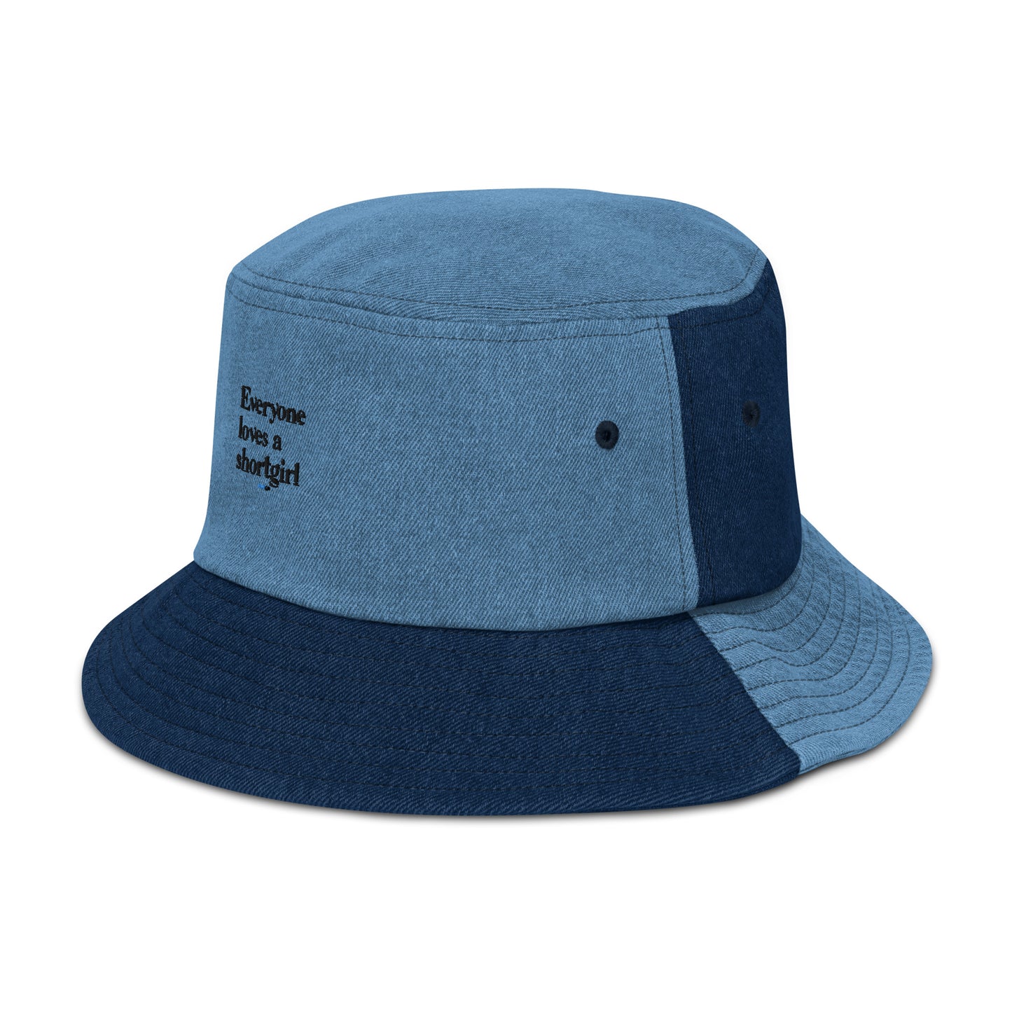 Denim bucket hat - Everyone loves a shortgirl