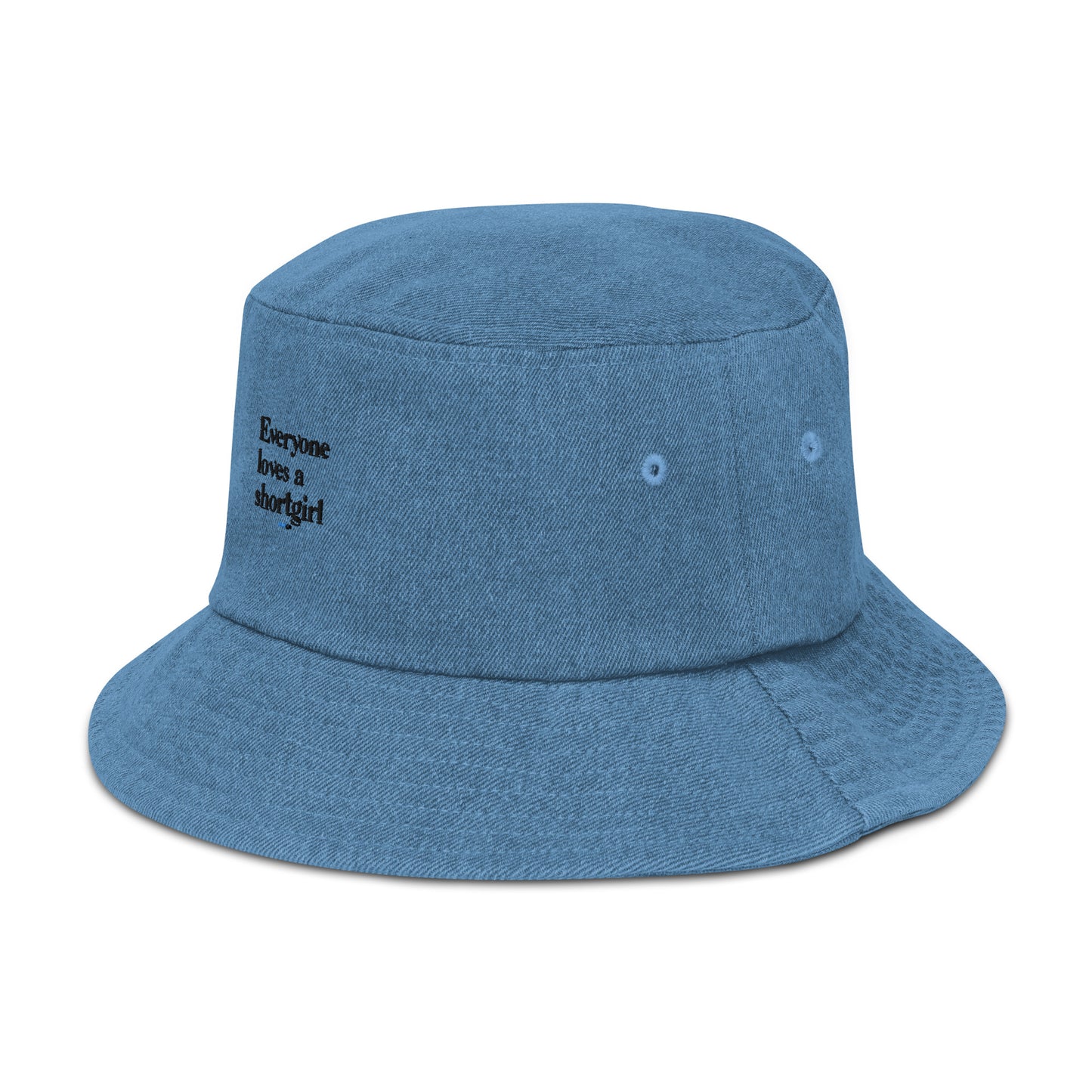 Denim bucket hat - Everyone loves a shortgirl