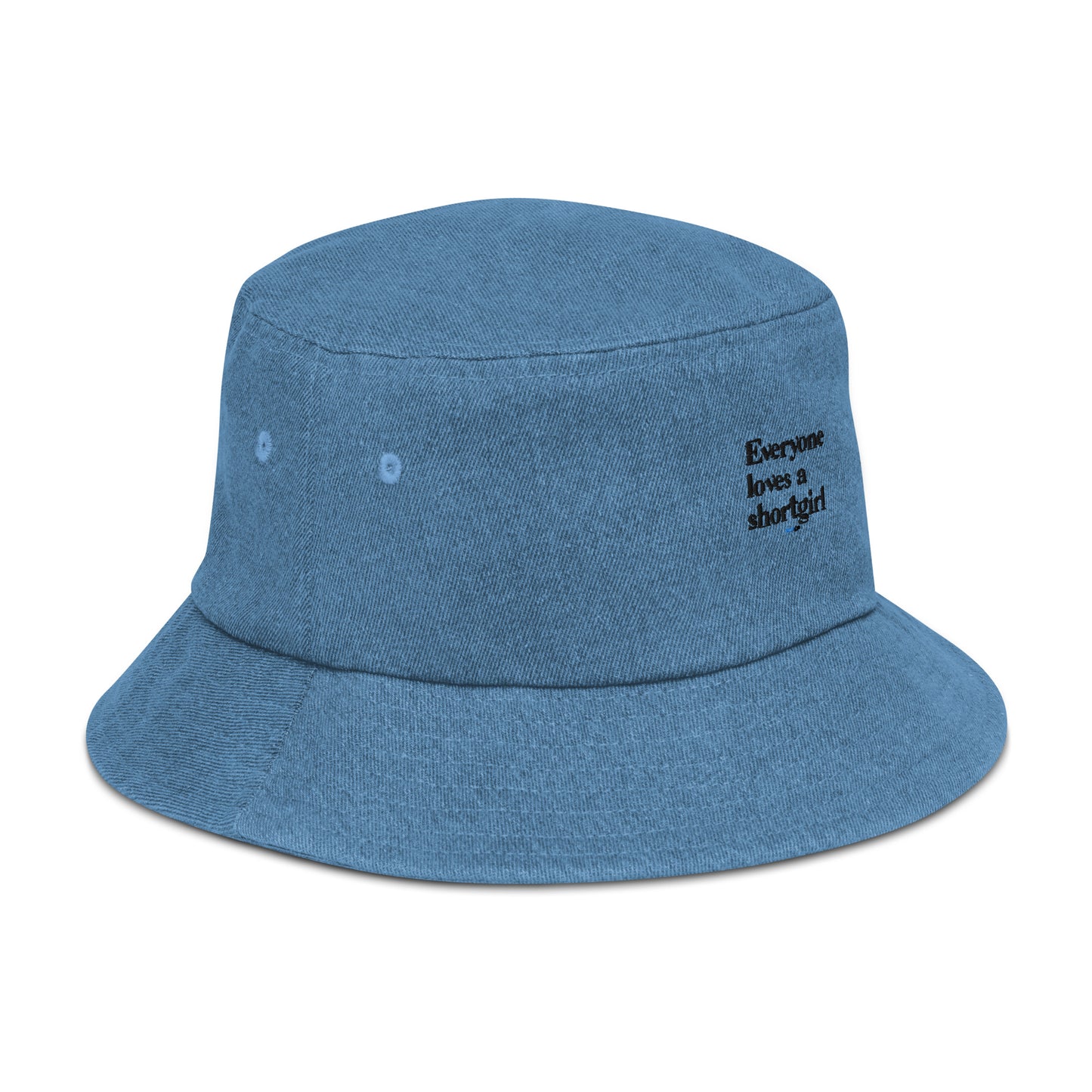 Denim bucket hat - Everyone loves a shortgirl