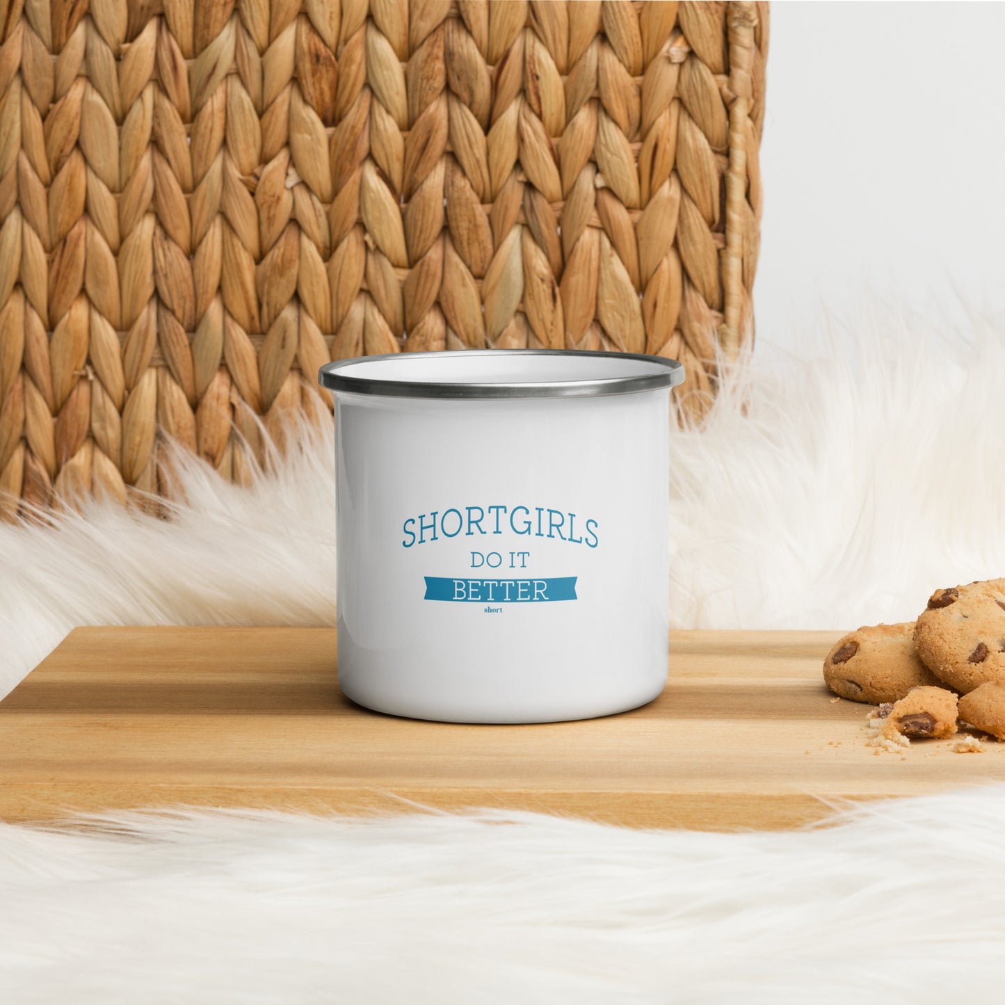 Enamel Mug - shortgirl do it better