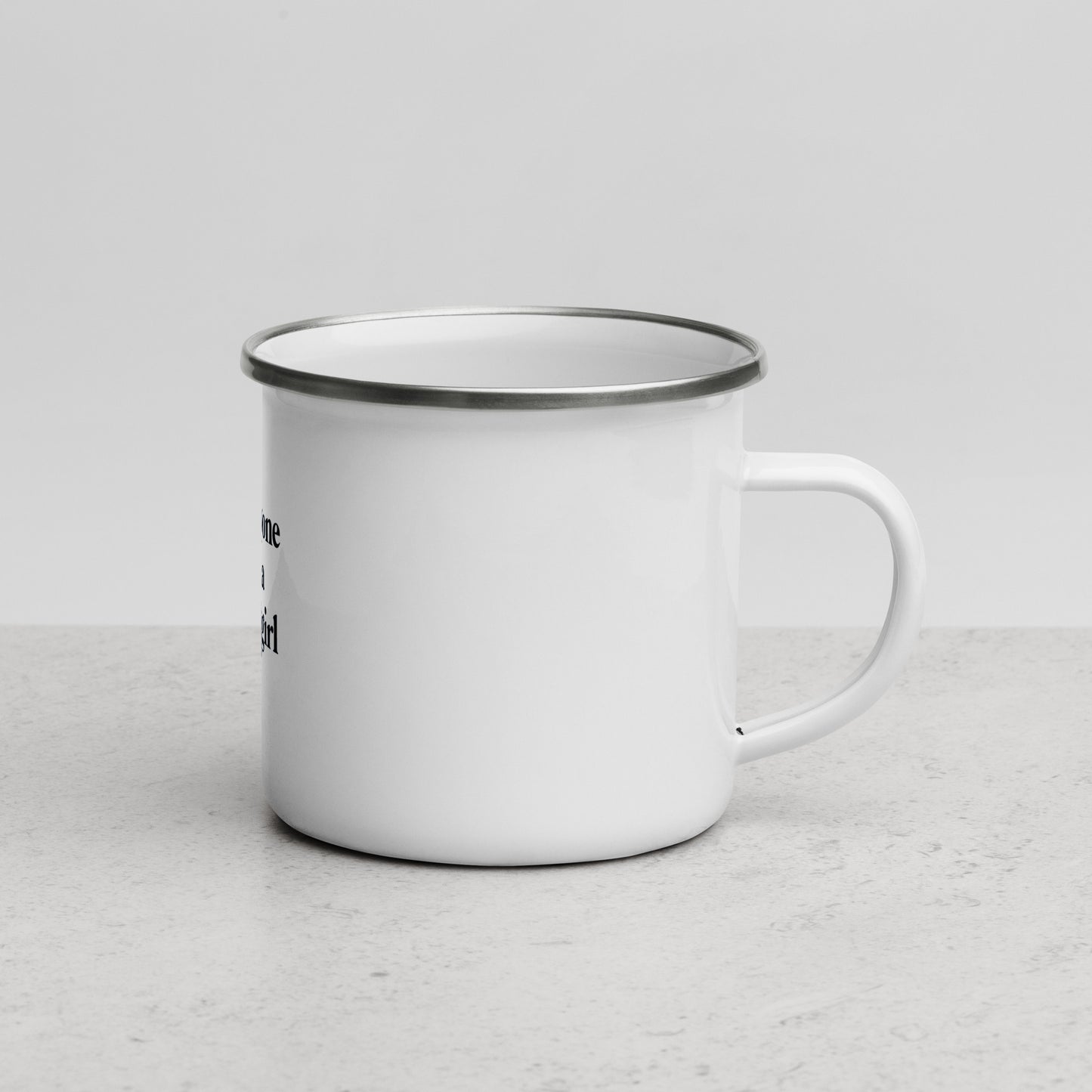 Enamel Mug - Everyone loves a shortgirl