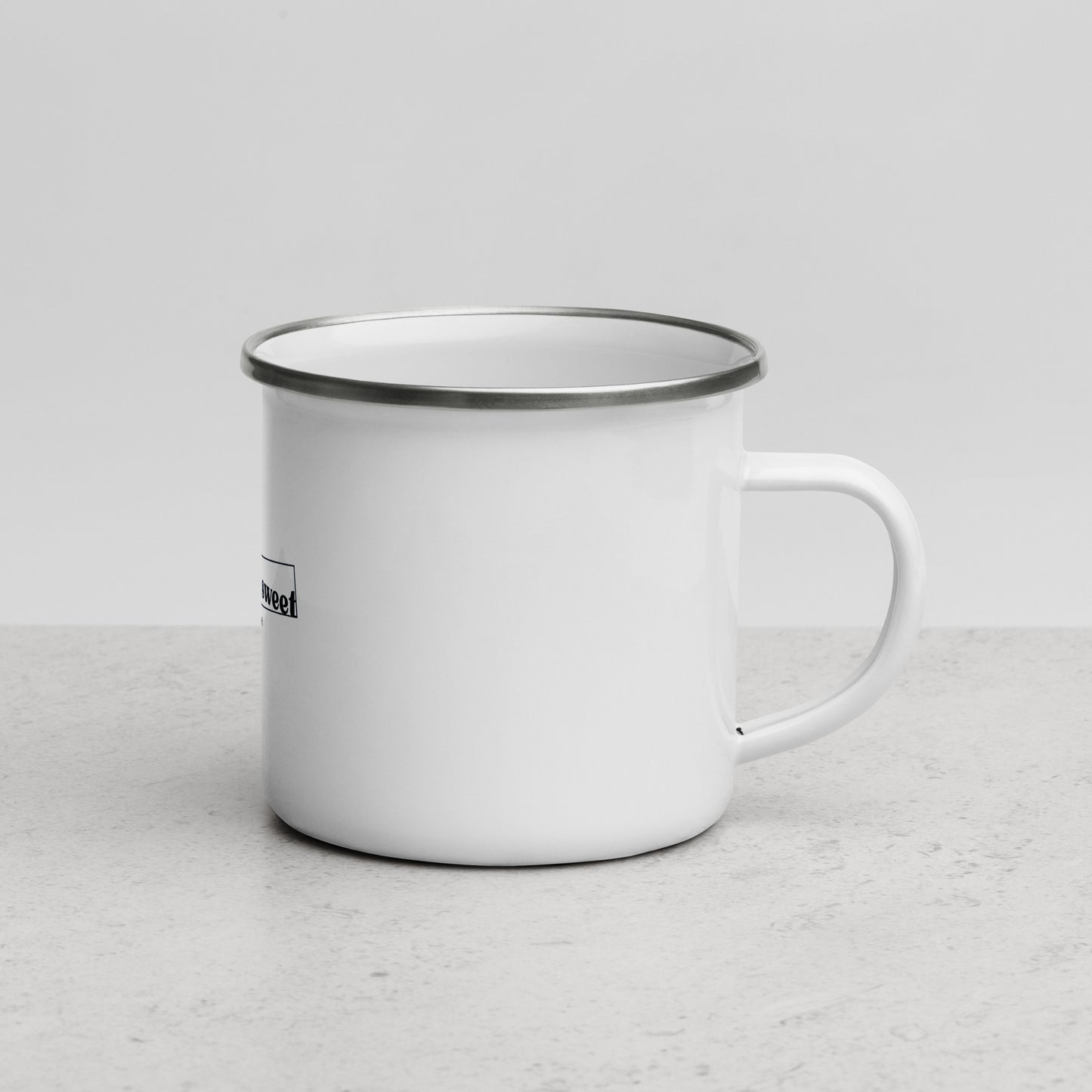 Enamel Mug - Short & sweet
