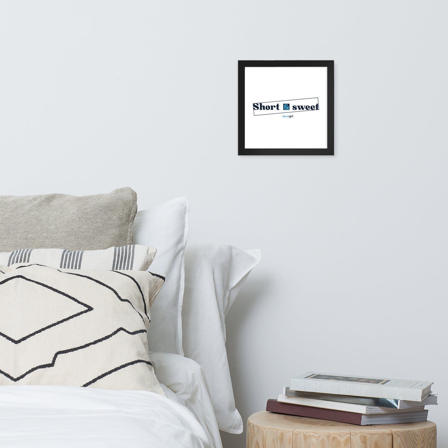 Framed poster - Short & sweet