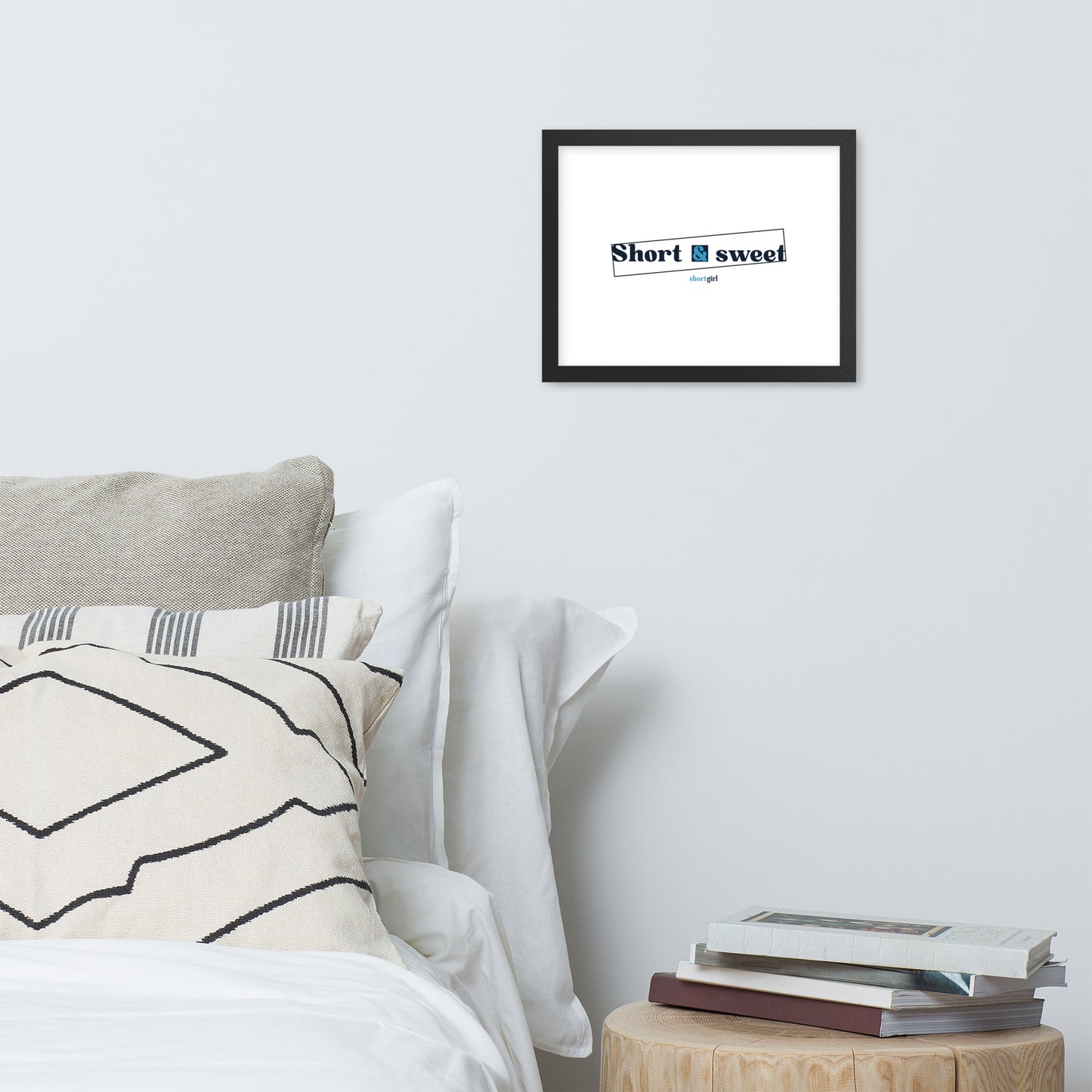 Framed poster - Short & sweet