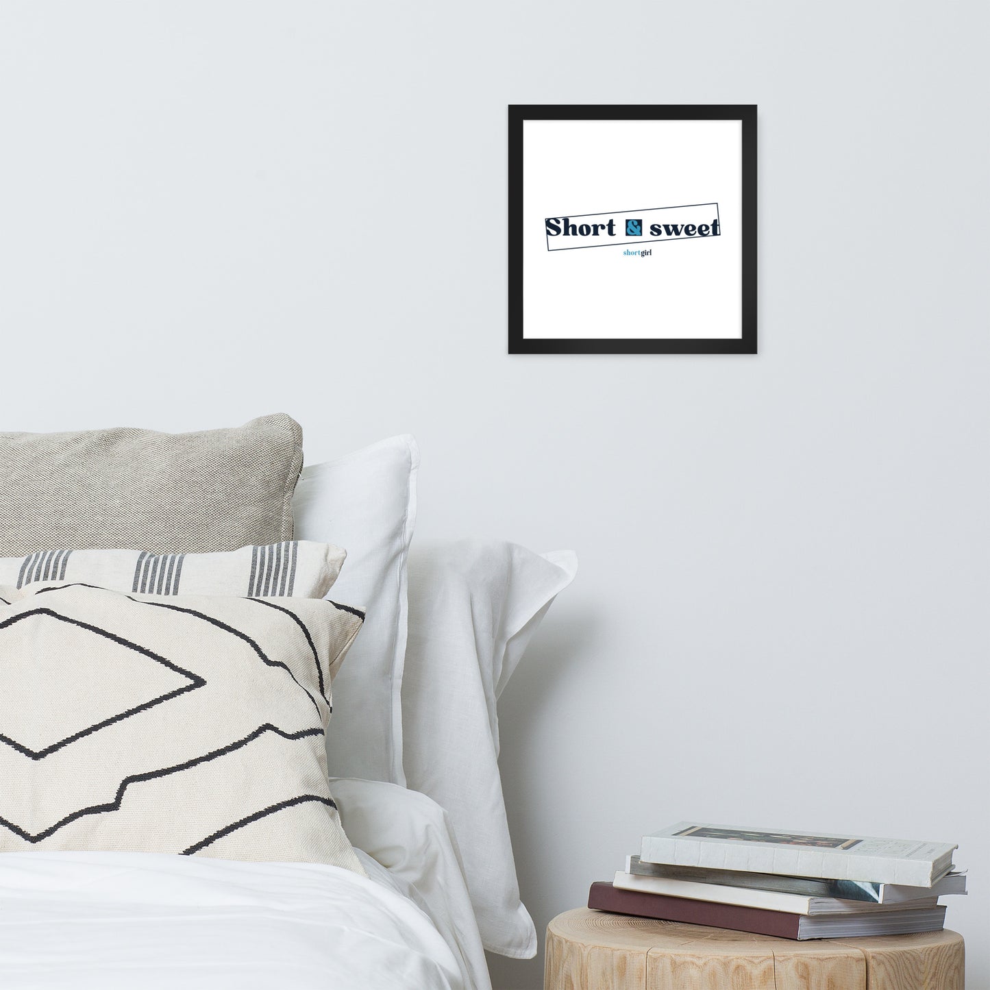 Framed poster - Short & sweet