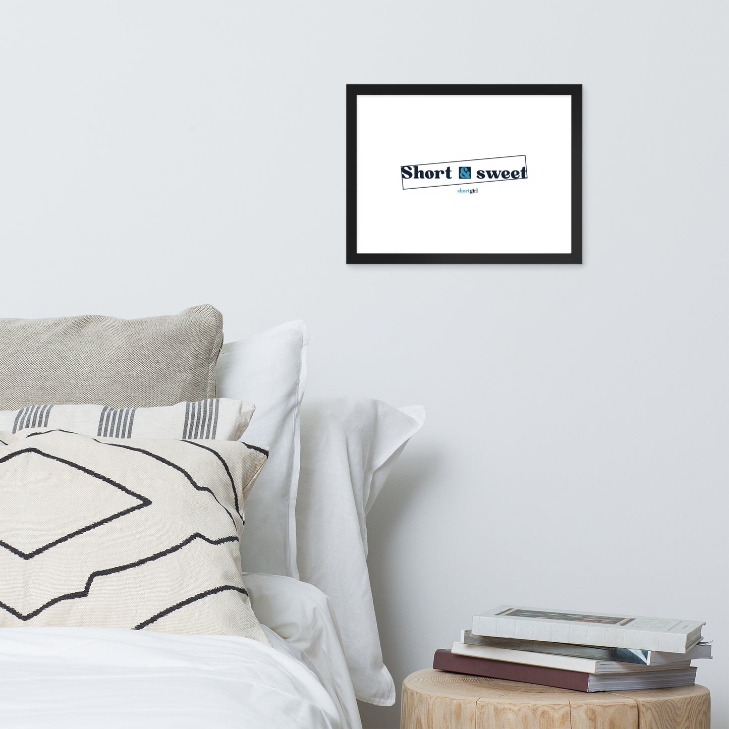 Framed poster - Short & sweet