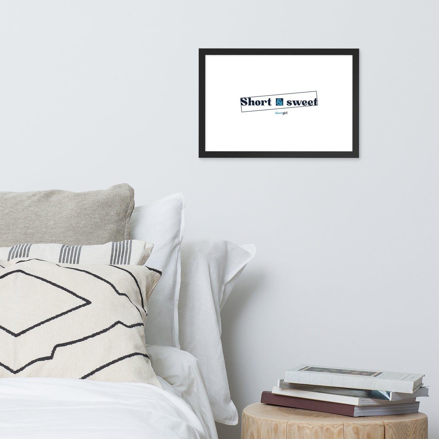 Framed poster - Short & sweet