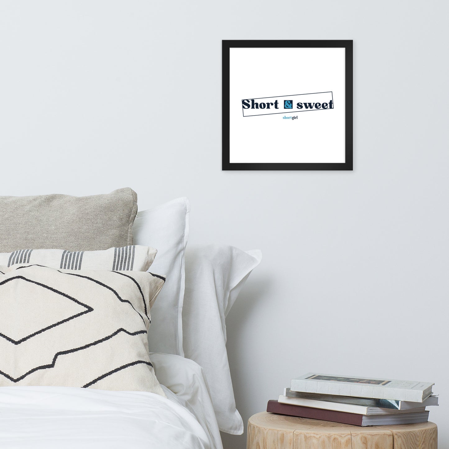 Framed poster - Short & sweet