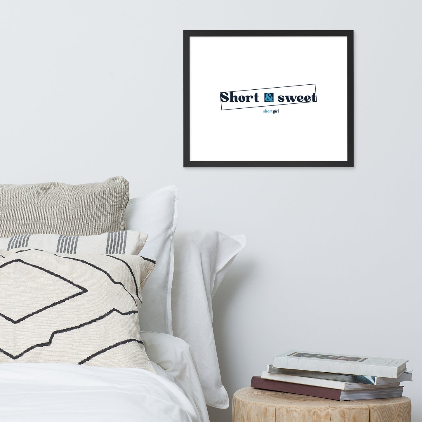 Framed poster - Short & sweet