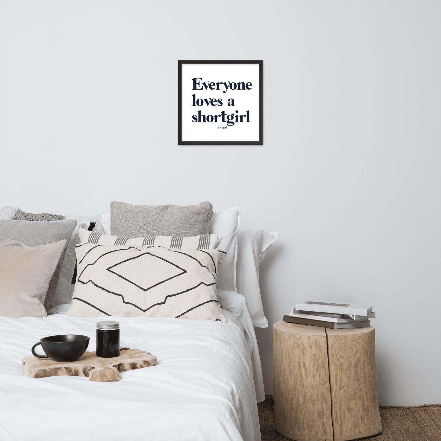 Framed poster - Everyone loves a shortgirl