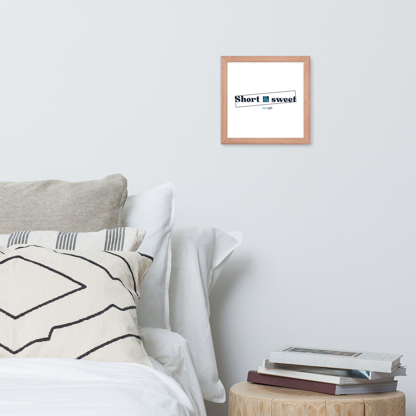 Framed poster - Short & sweet