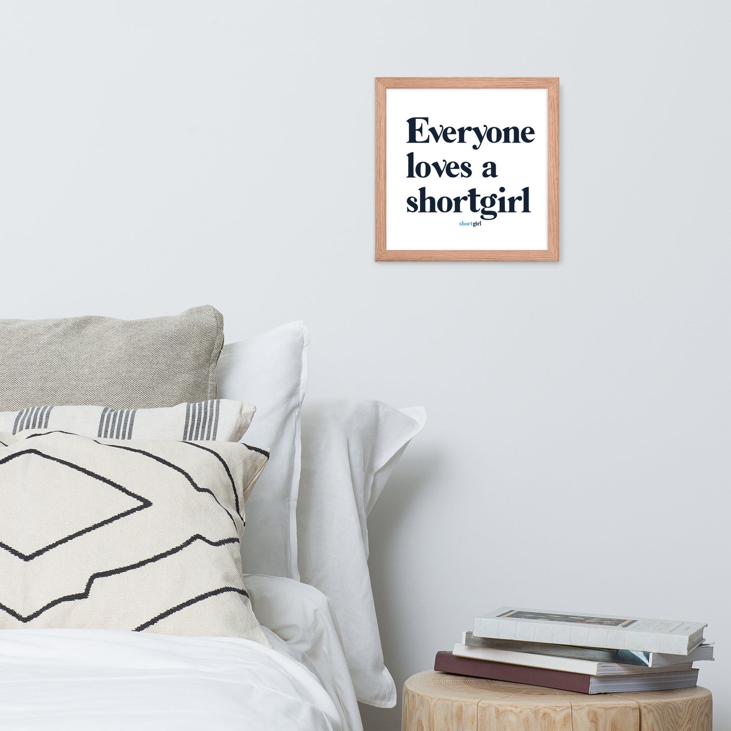 Framed poster - Everyone loves a shortgirl