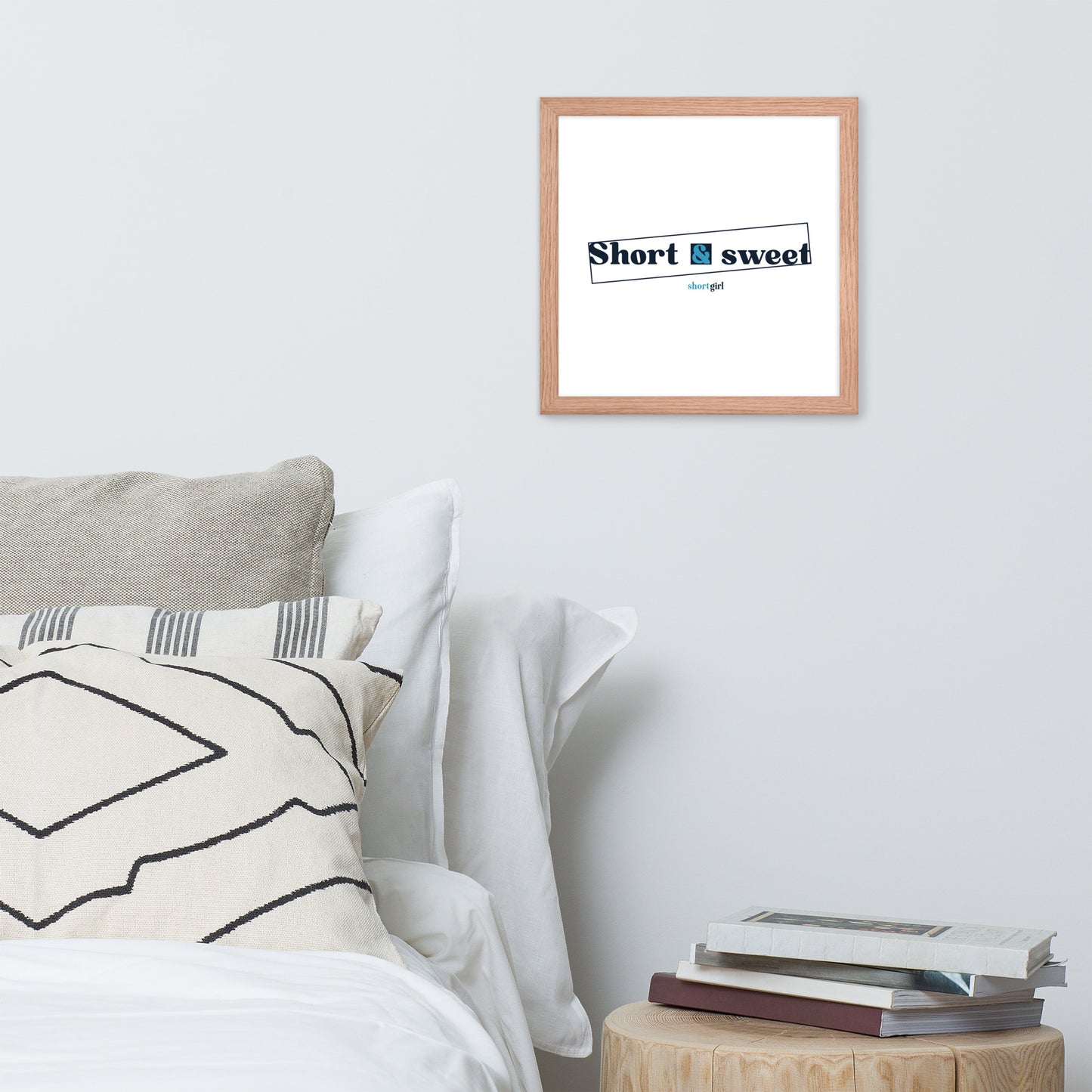Framed poster - Short & sweet