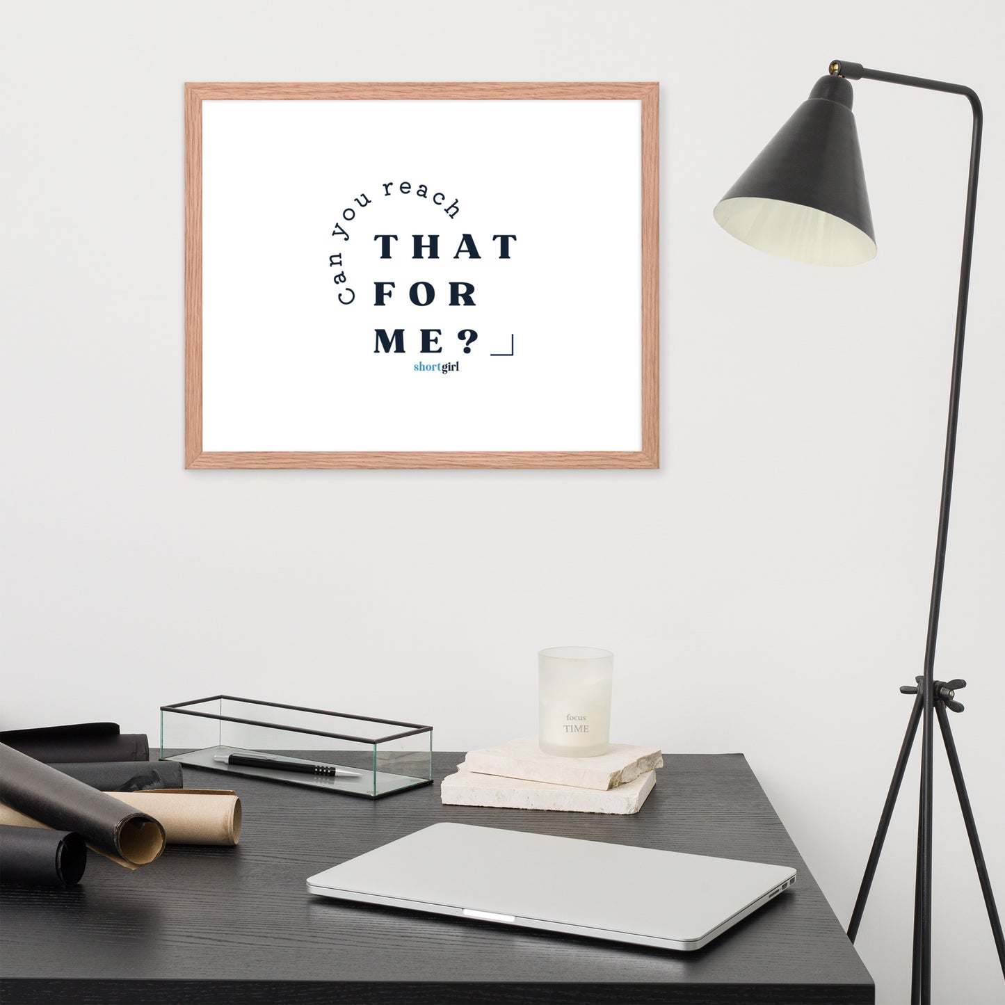 Framed poster - Can you reach that for me?