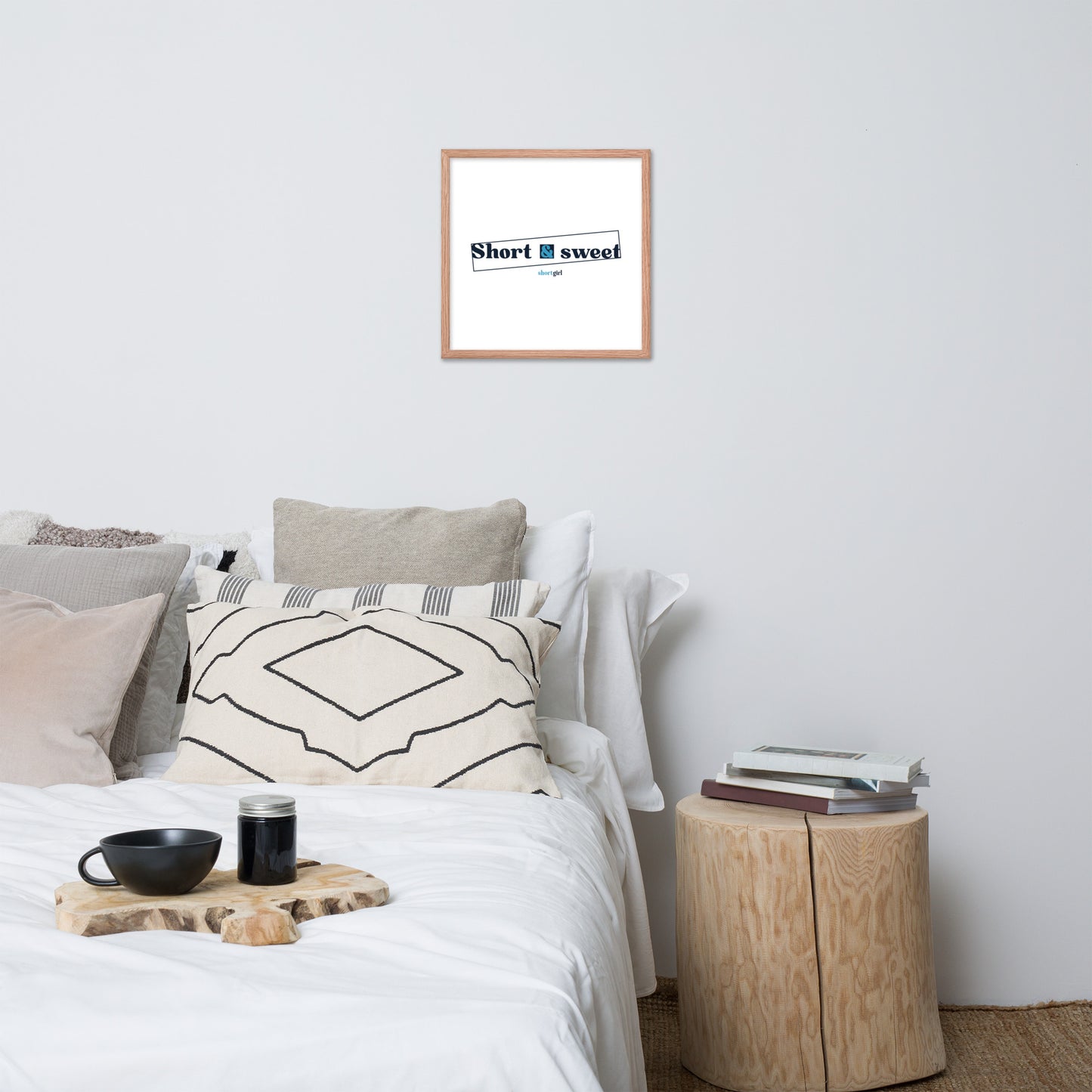 Framed poster - Short & sweet