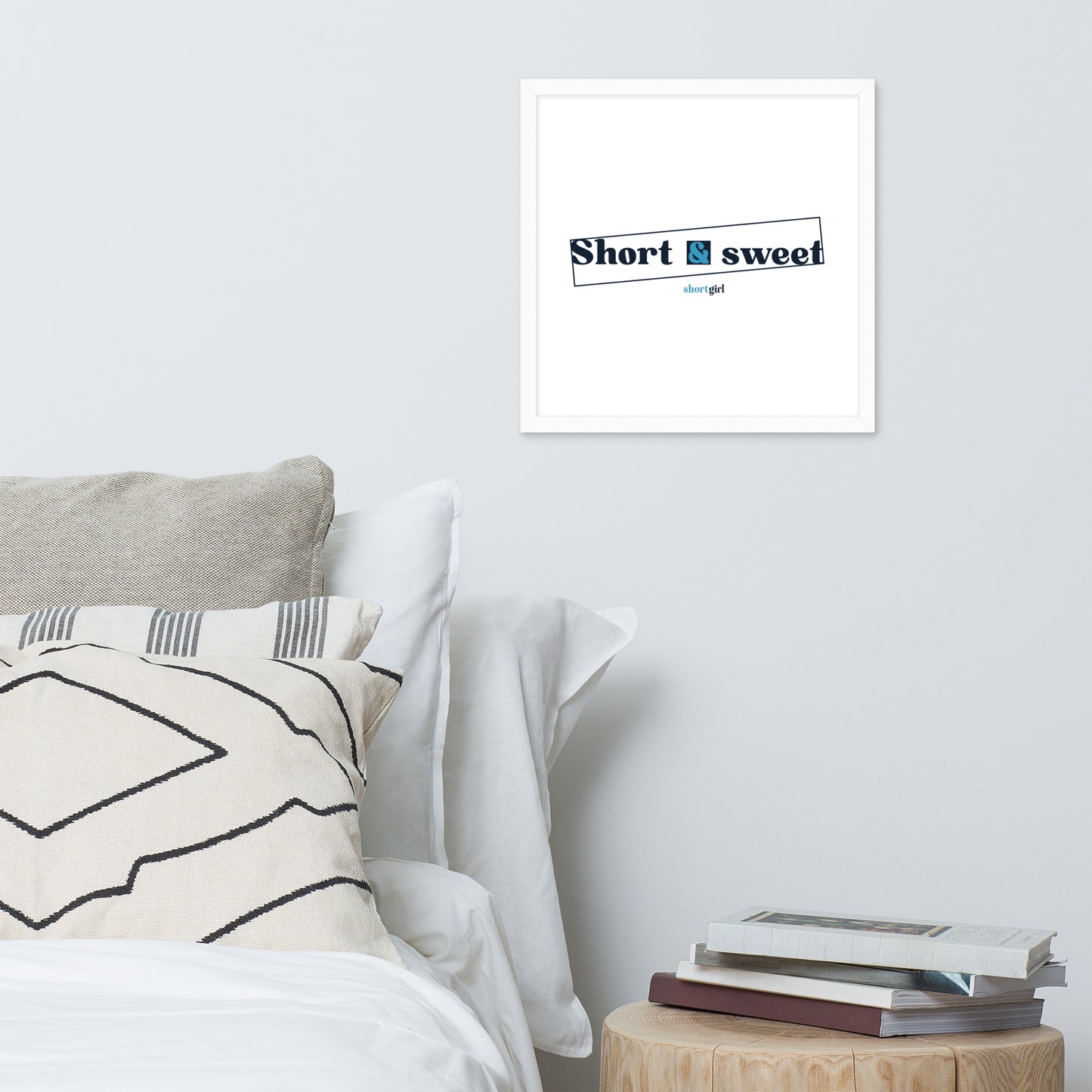 Framed poster - Short & sweet