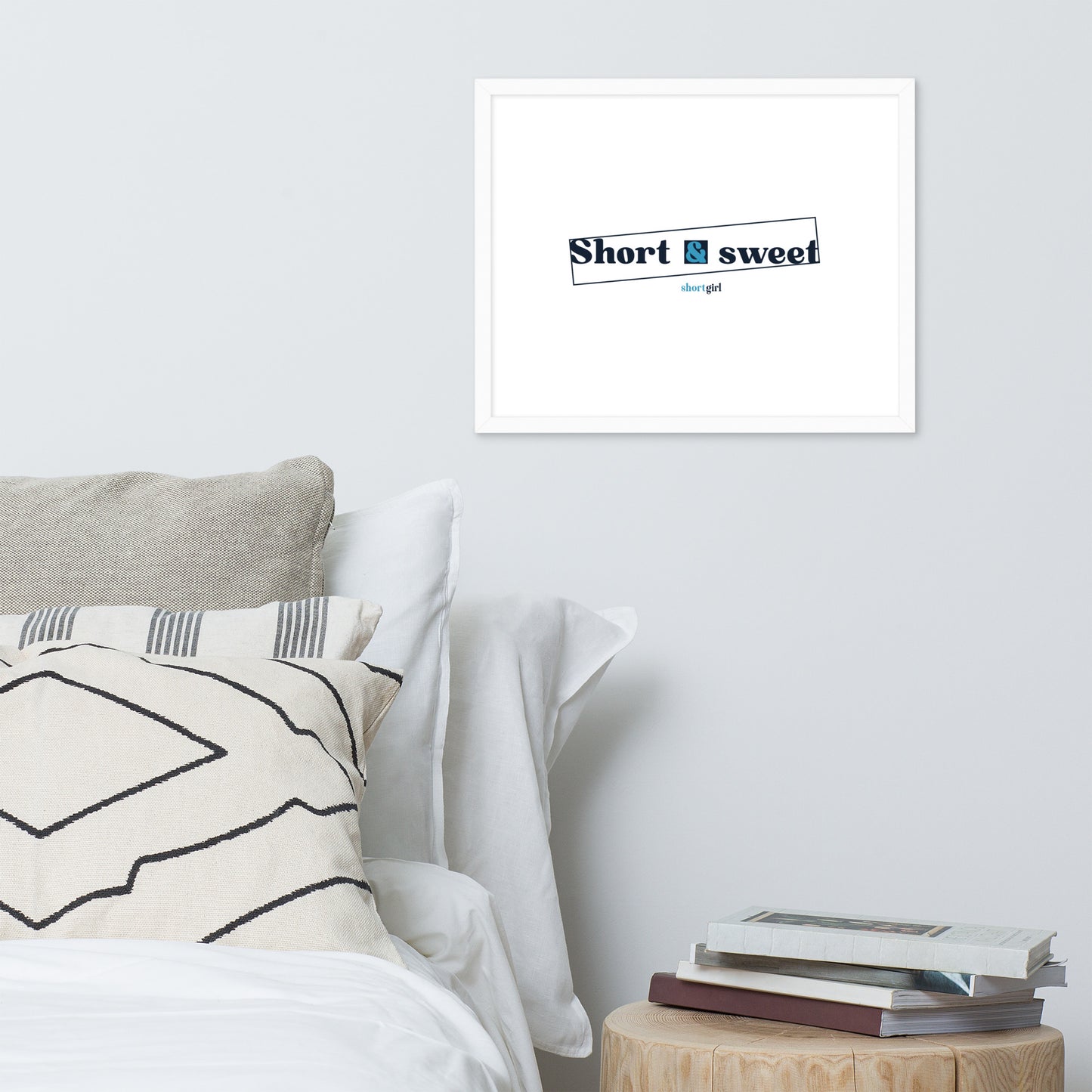Framed poster - Short & sweet