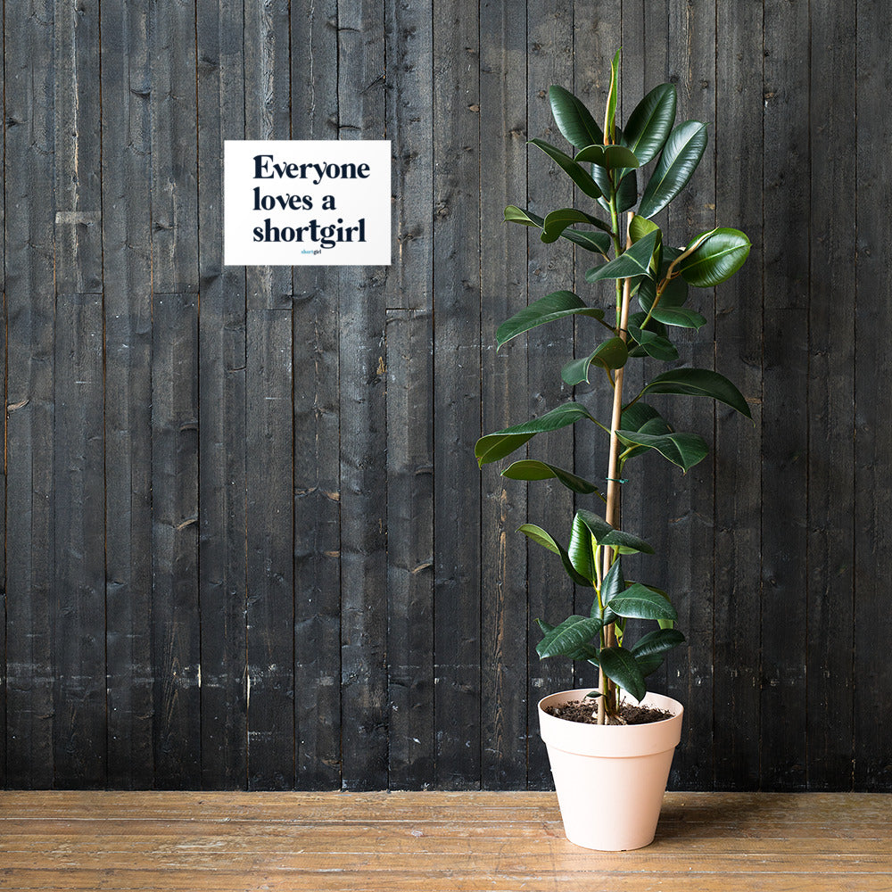 Poster - Everyone loves a shortgirl