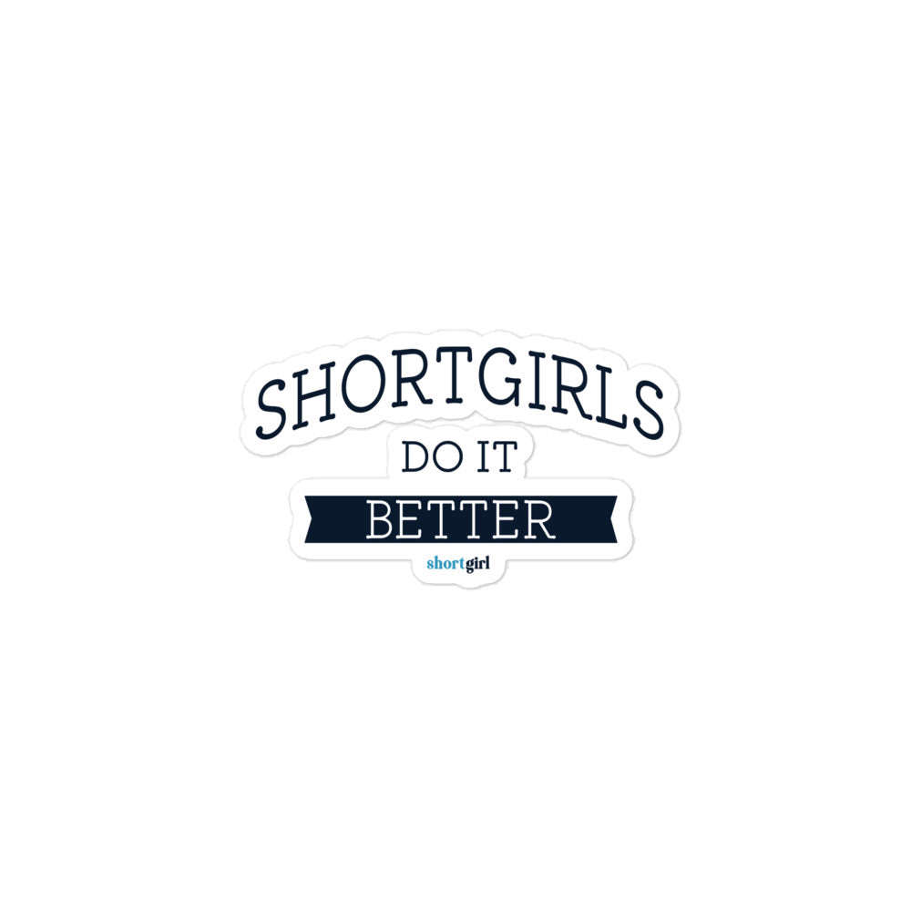 Bubble-free stickers - shortgirl do it better