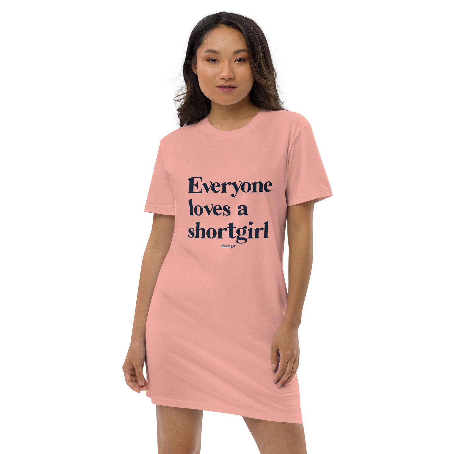 Organic cotton t-shirt dress - Everyone Loves a shortgirl