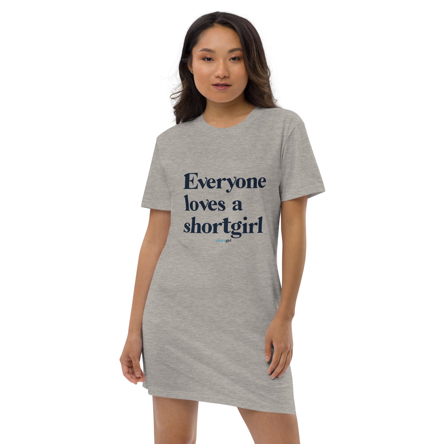 Organic cotton t-shirt dress - Everyone Loves a shortgirl