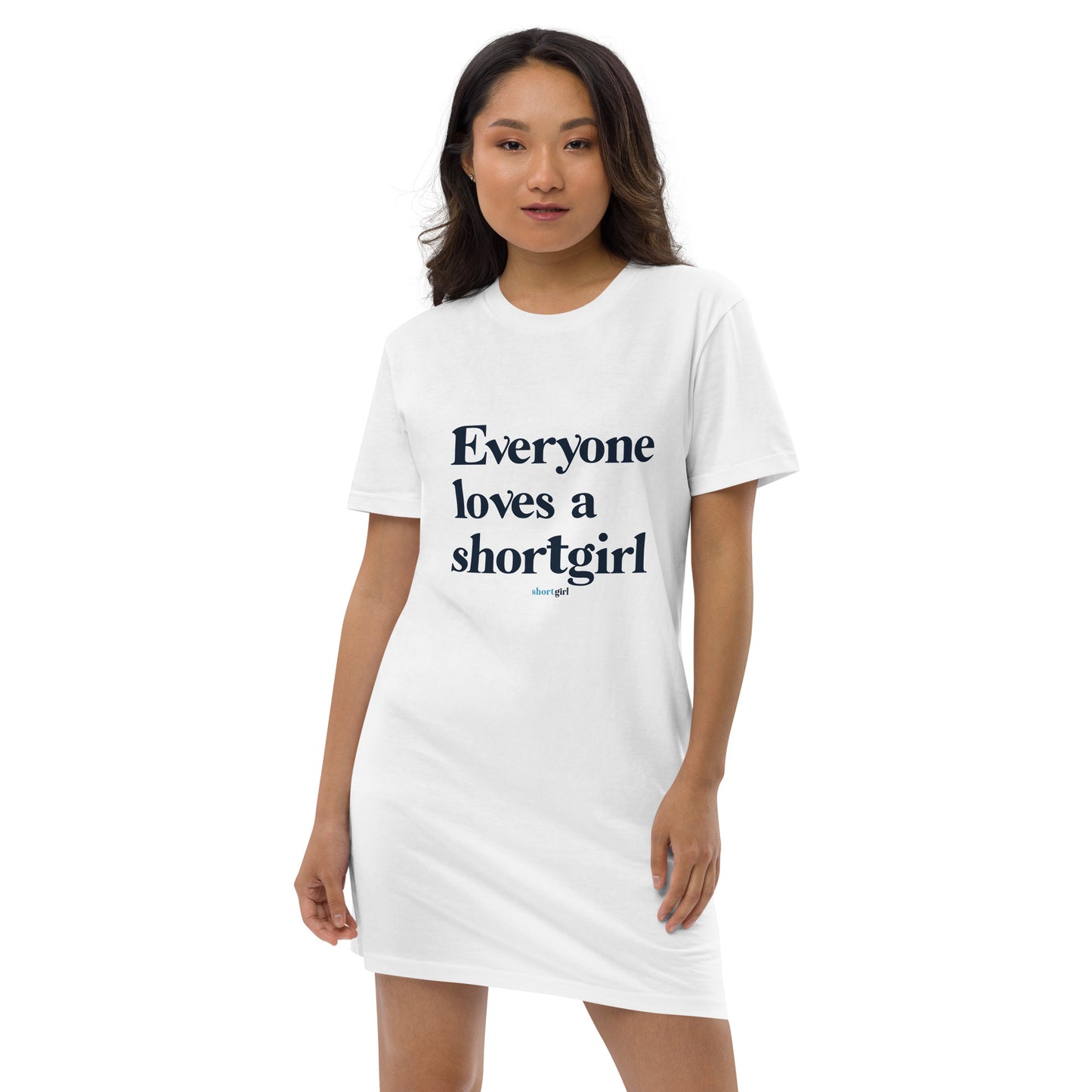 Organic cotton t-shirt dress - Everyone Loves a shortgirl