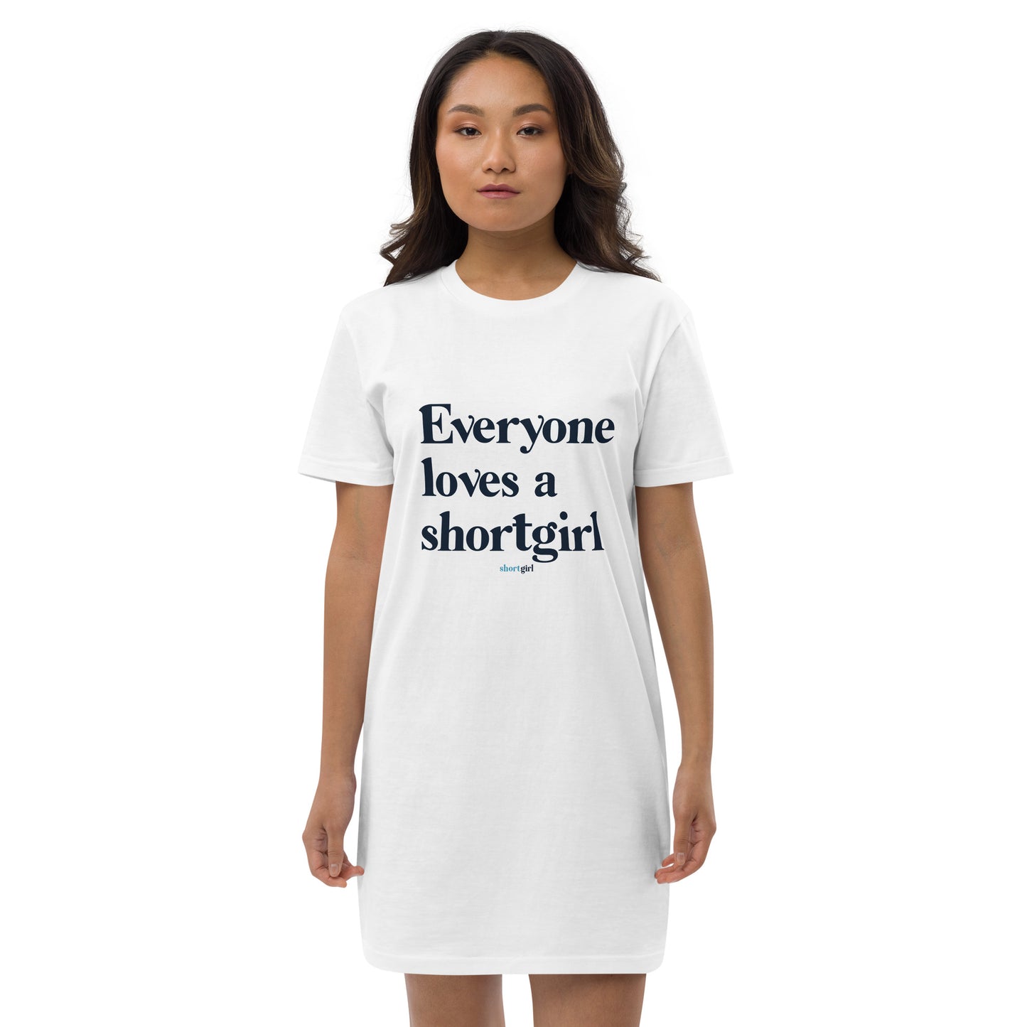 Organic cotton t-shirt dress - Everyone Loves a shortgirl