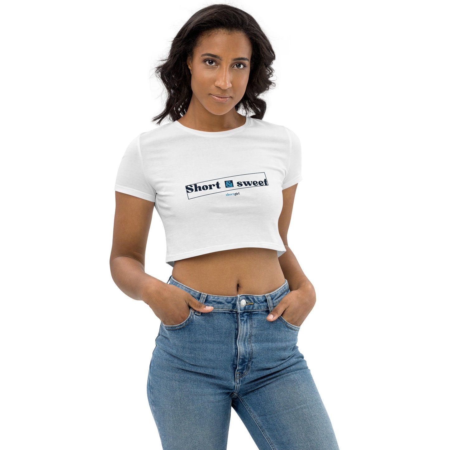 Organic Crop Top - Short & sweet