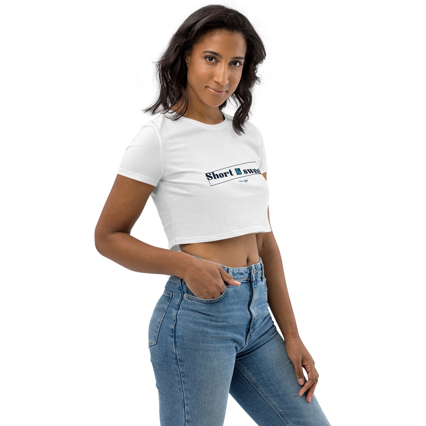 Organic Crop Top - Short & sweet