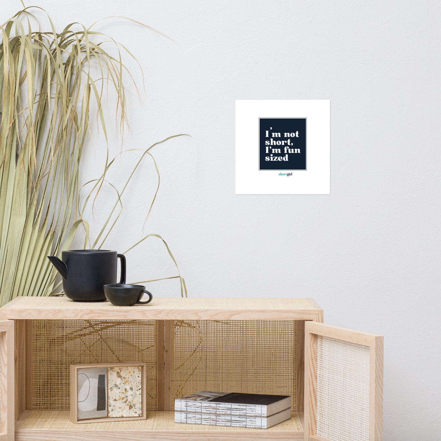 Photo paper poster - I'm not short, I'm fun sized