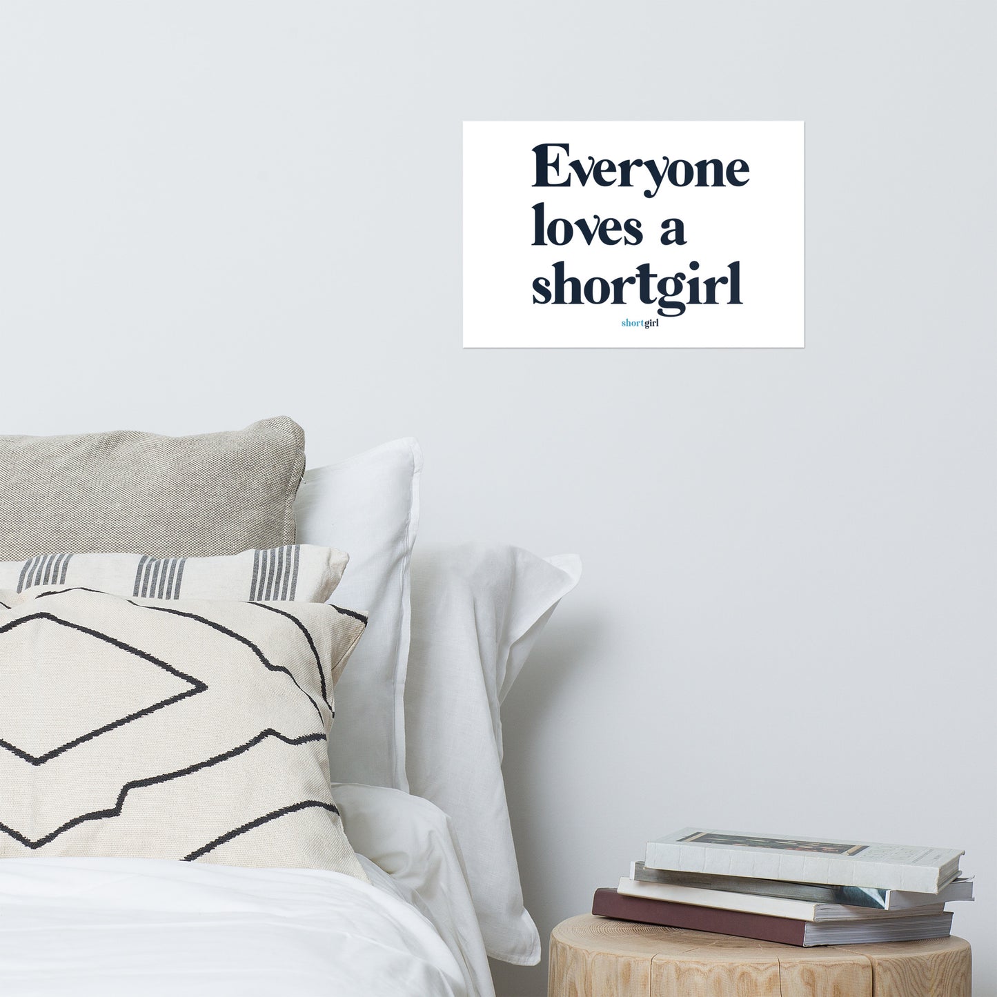 Photo paper poster - Everyone loves a shortgirl