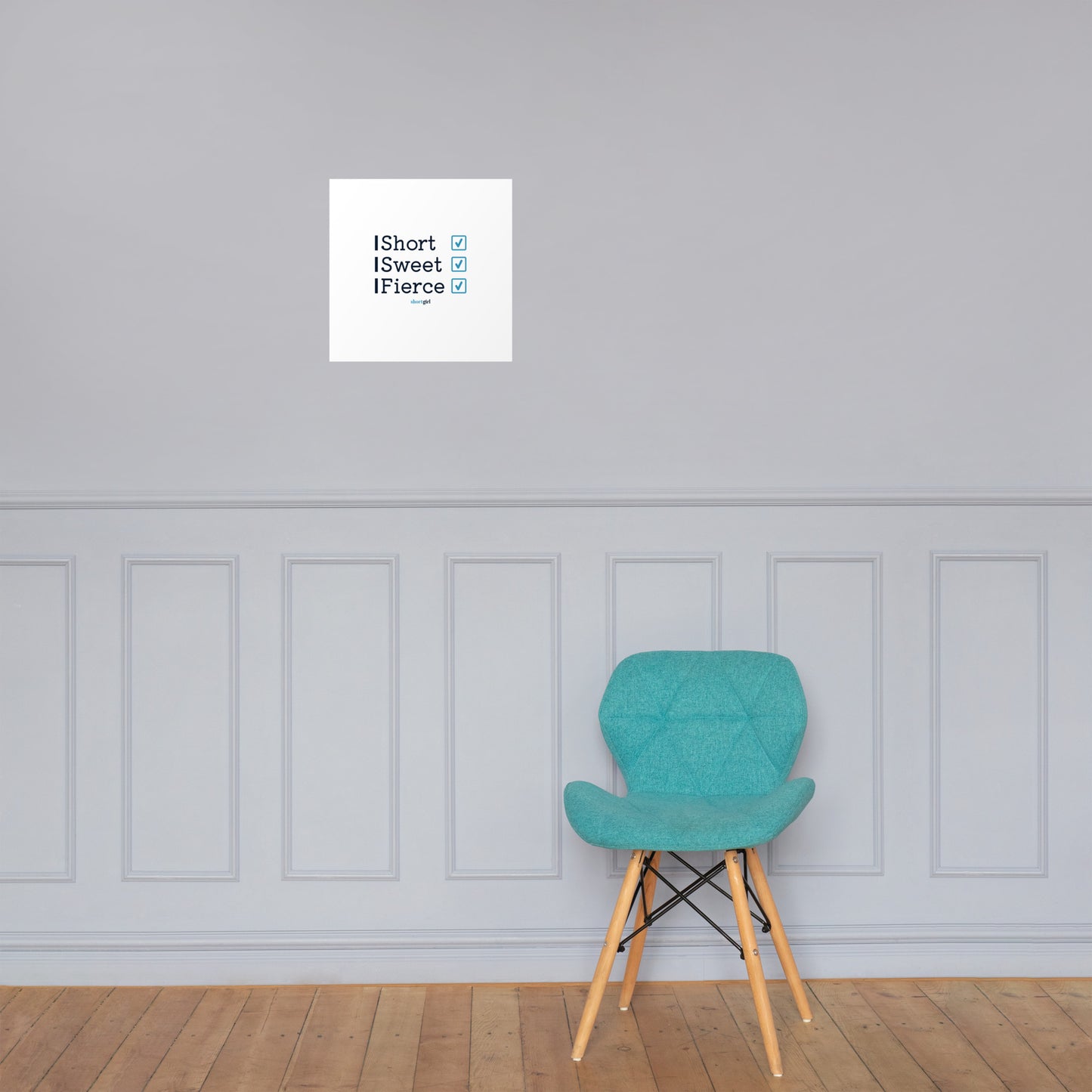 Photo paper poster - Short, Sweet, Fierce