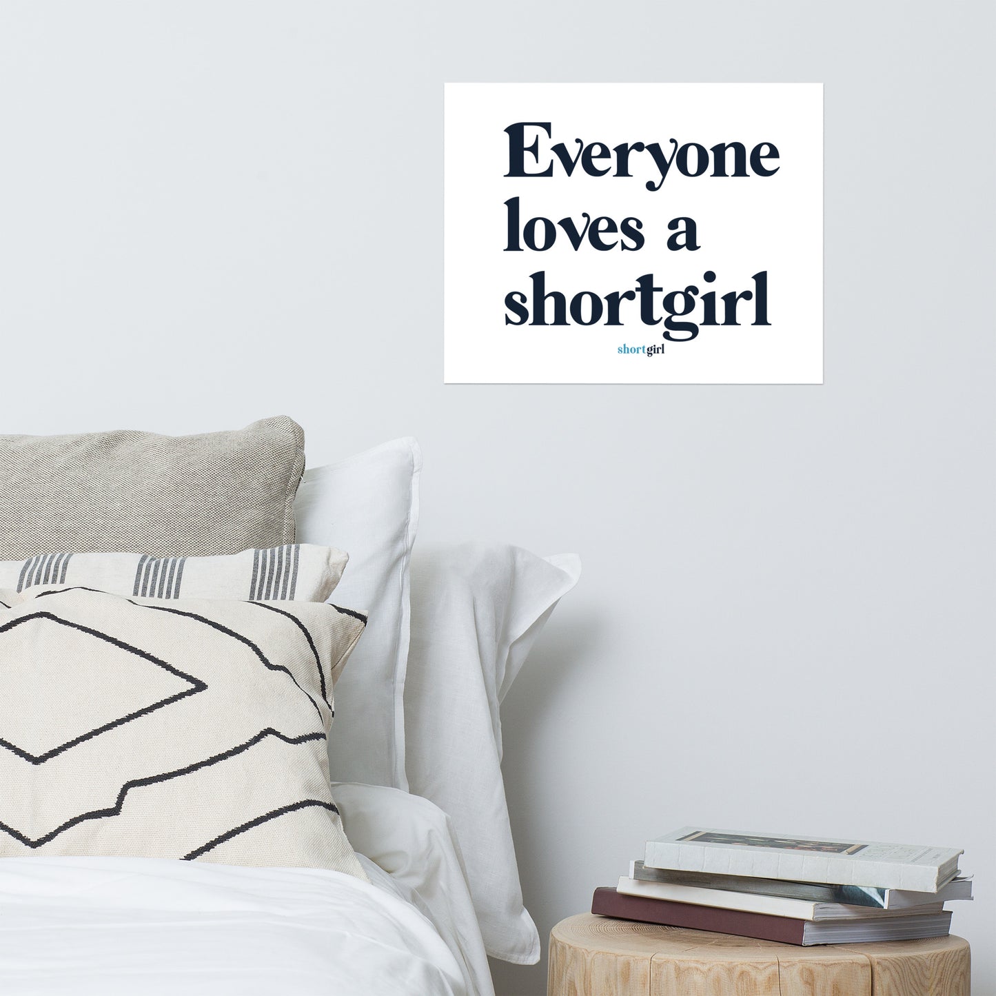 Photo paper poster - Everyone loves a shortgirl