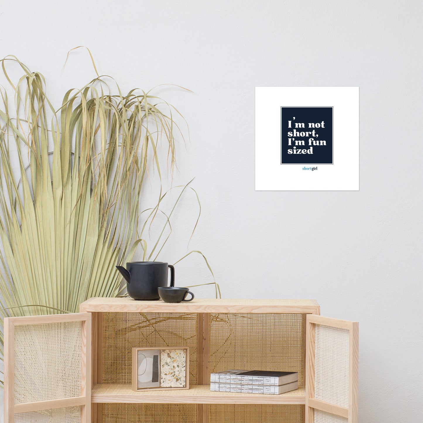Photo paper poster - I'm not short, I'm fun sized