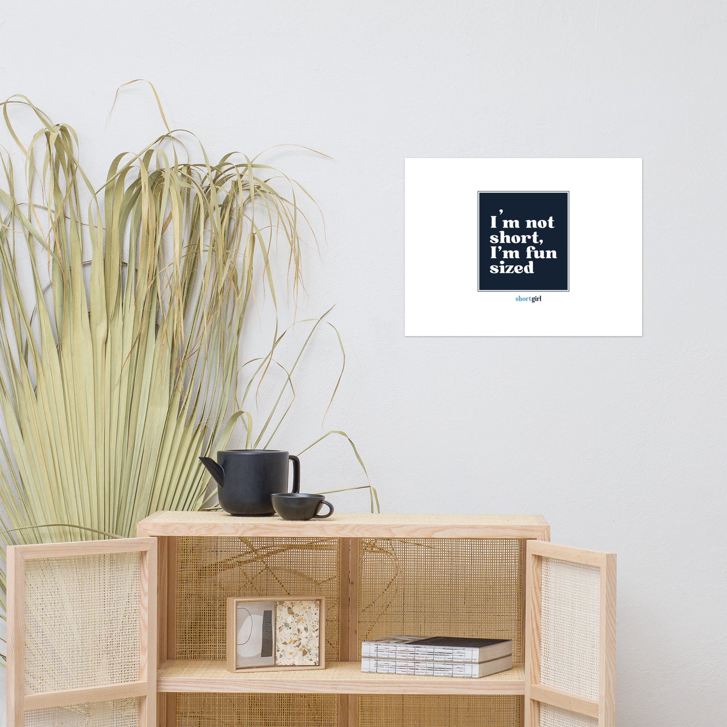 Photo paper poster - I'm not short, I'm fun sized
