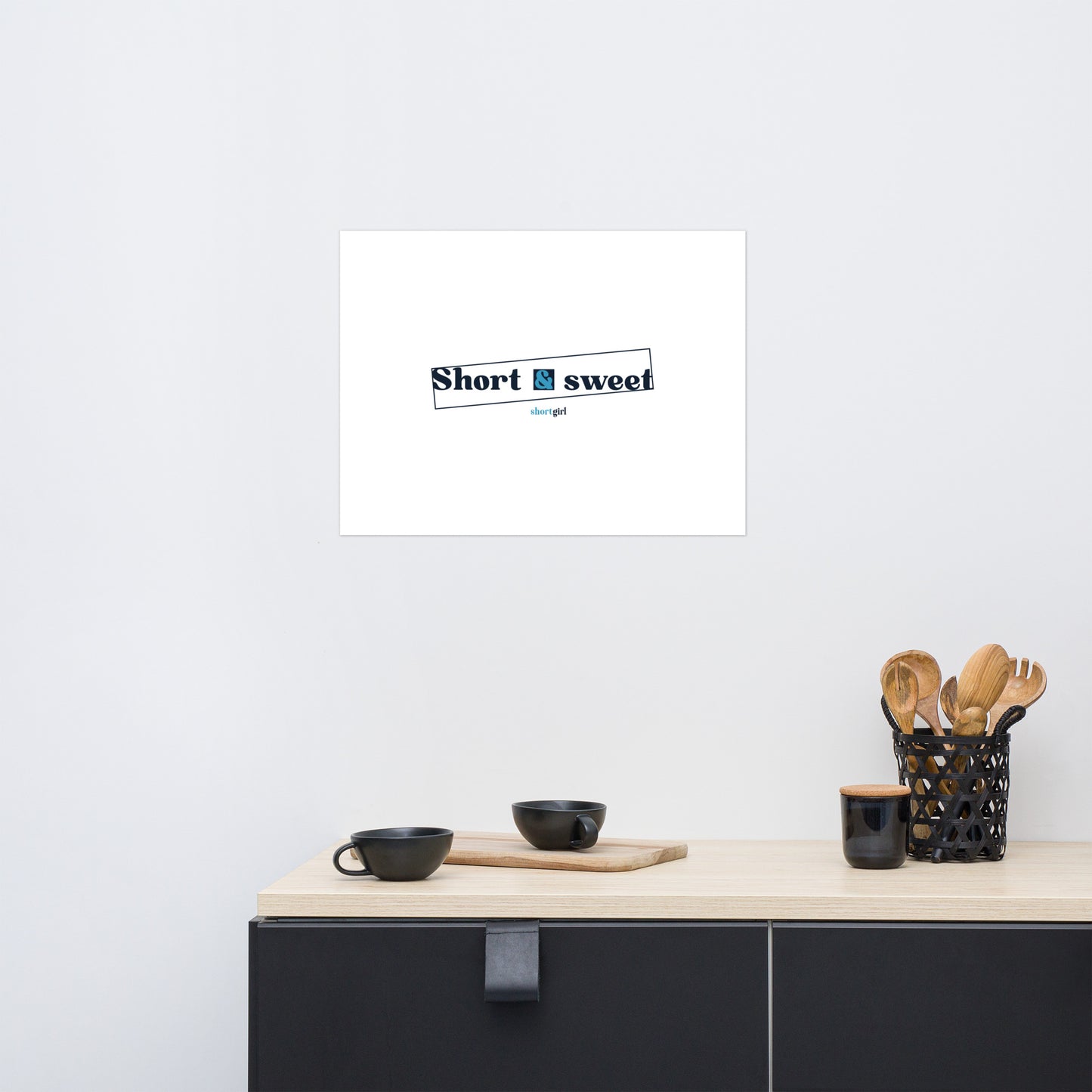 Photo paper poster - Short & sweet