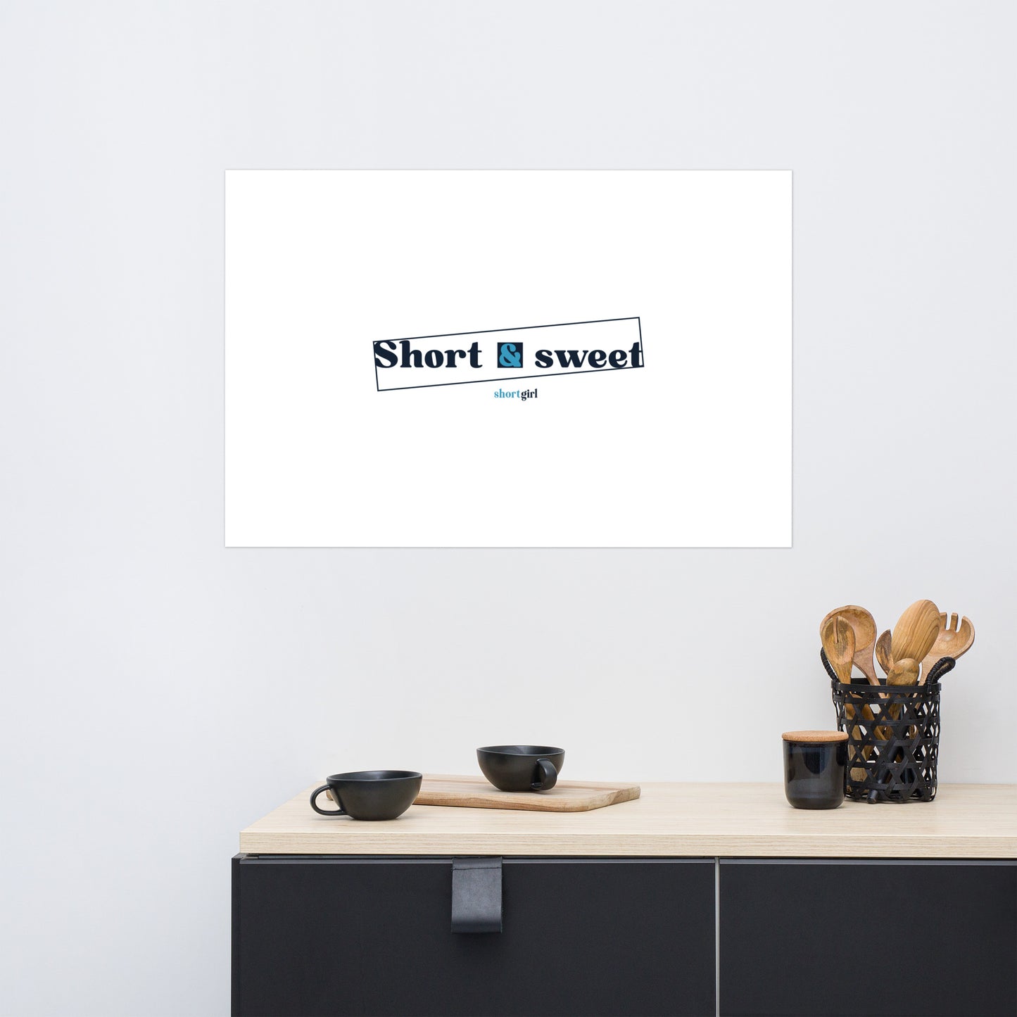 Photo paper poster - Short & sweet