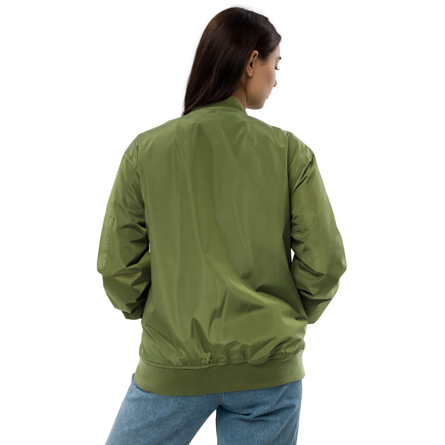 Premium recycled bomber jacket - Can you reach that for me?