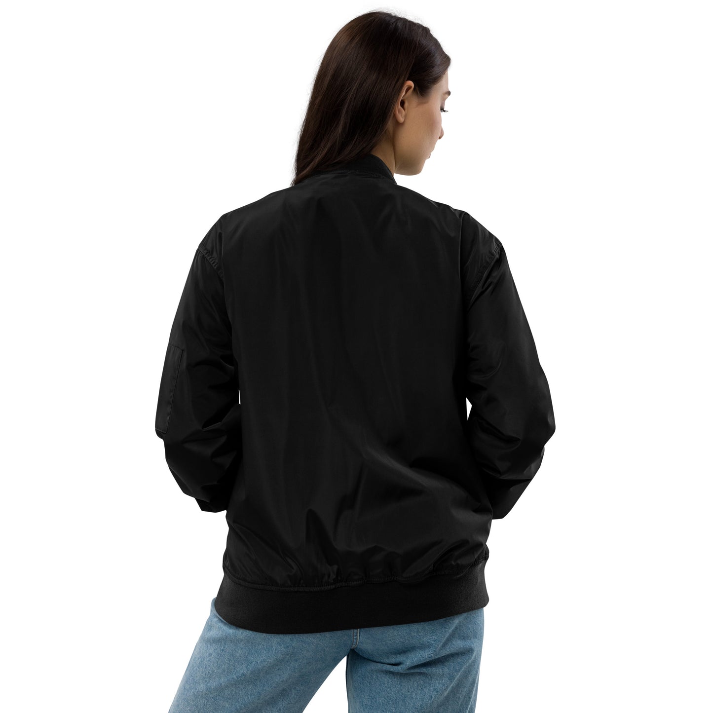 Premium recycled bomber jacket - Everyone loves a shortgirl