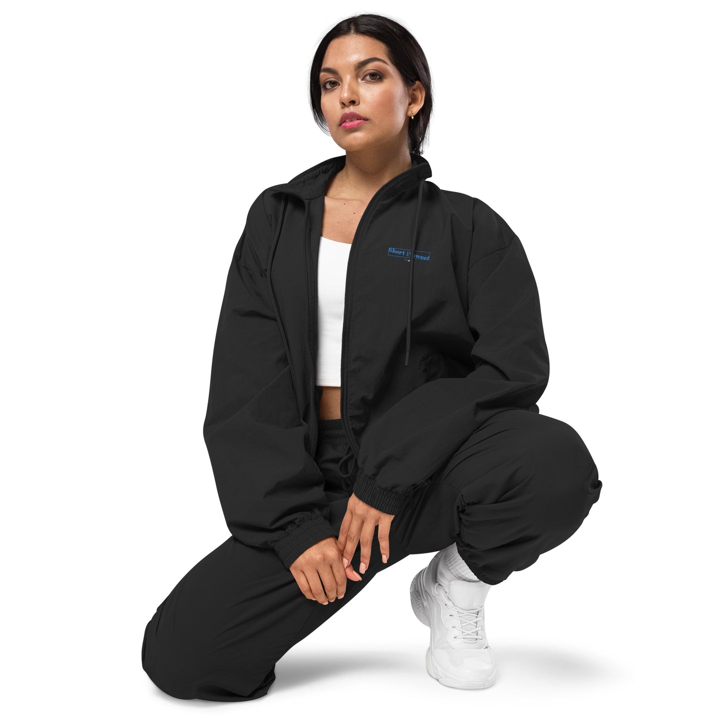 Recycled tracksuit jacket - Short & sweet