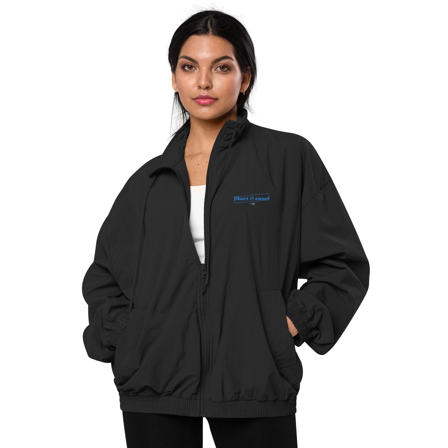 Recycled tracksuit jacket - Short & sweet