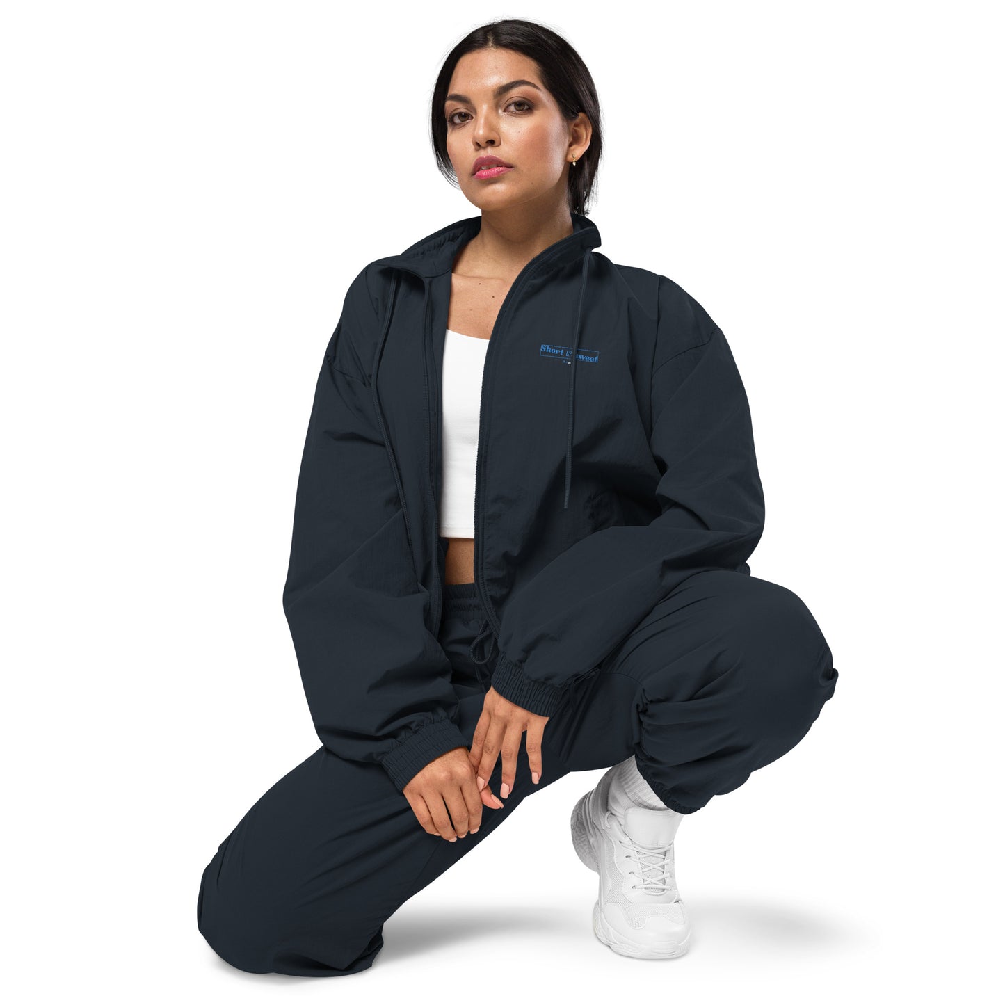 Recycled tracksuit jacket - Short & sweet