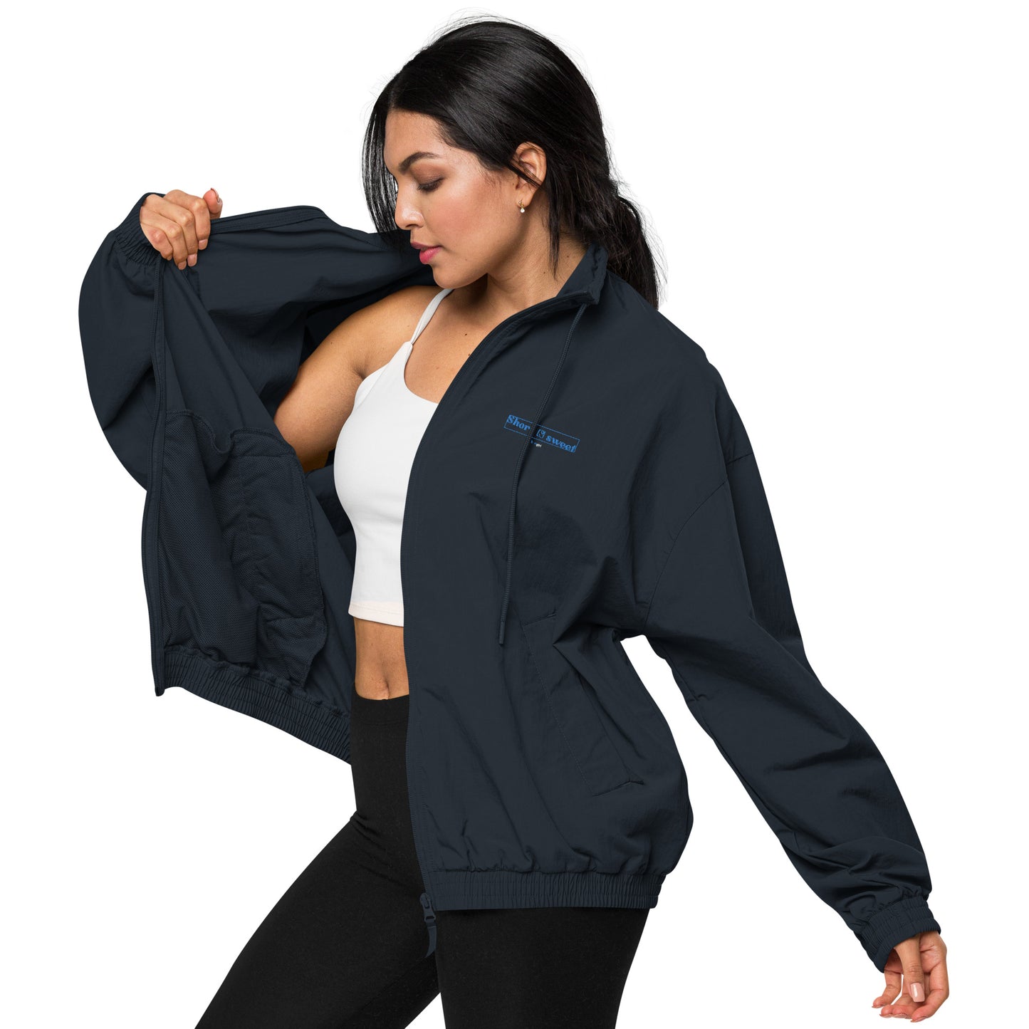 Recycled tracksuit jacket - Short & sweet